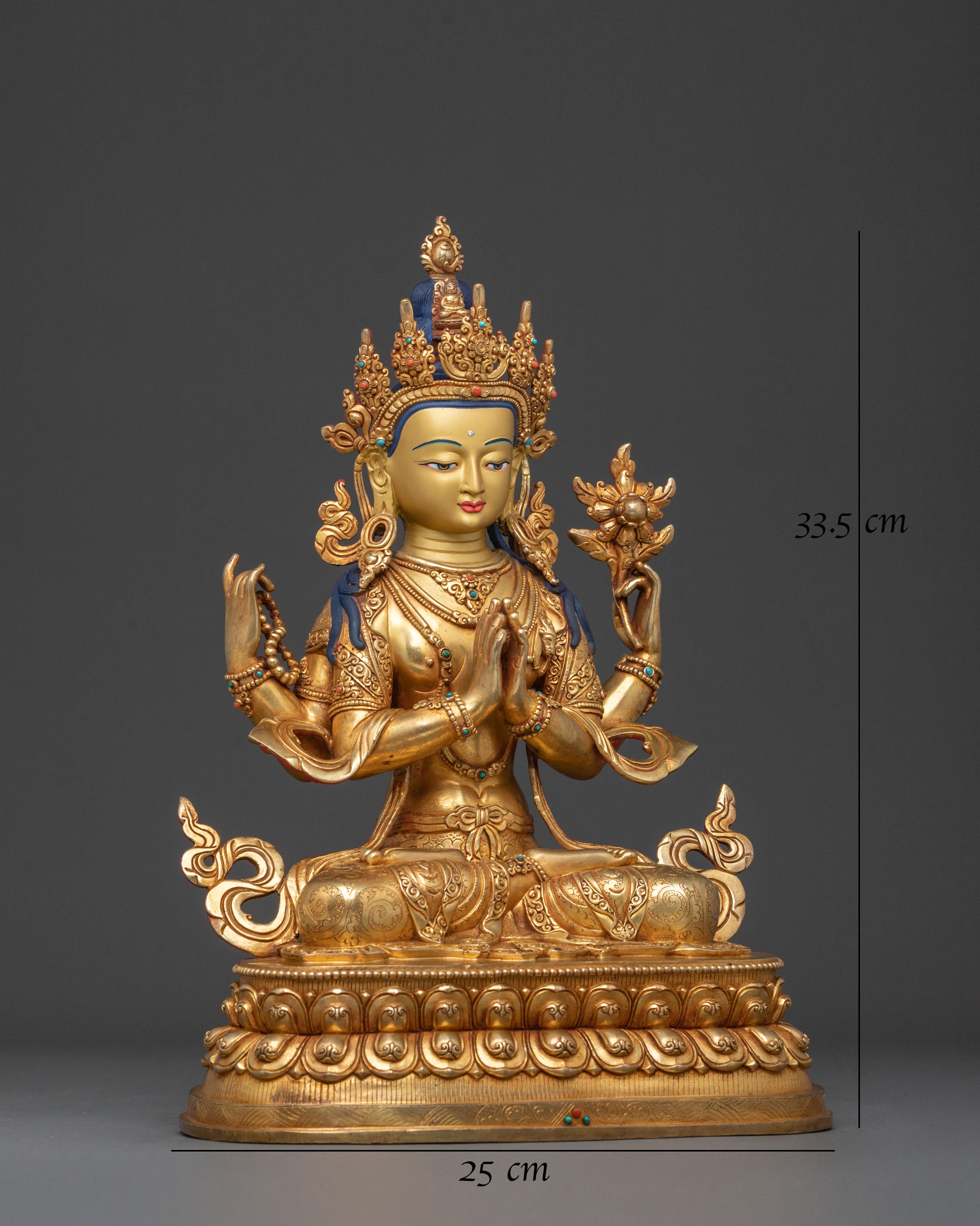 Chenrezig Sacred Statue | Compassionate Figurine