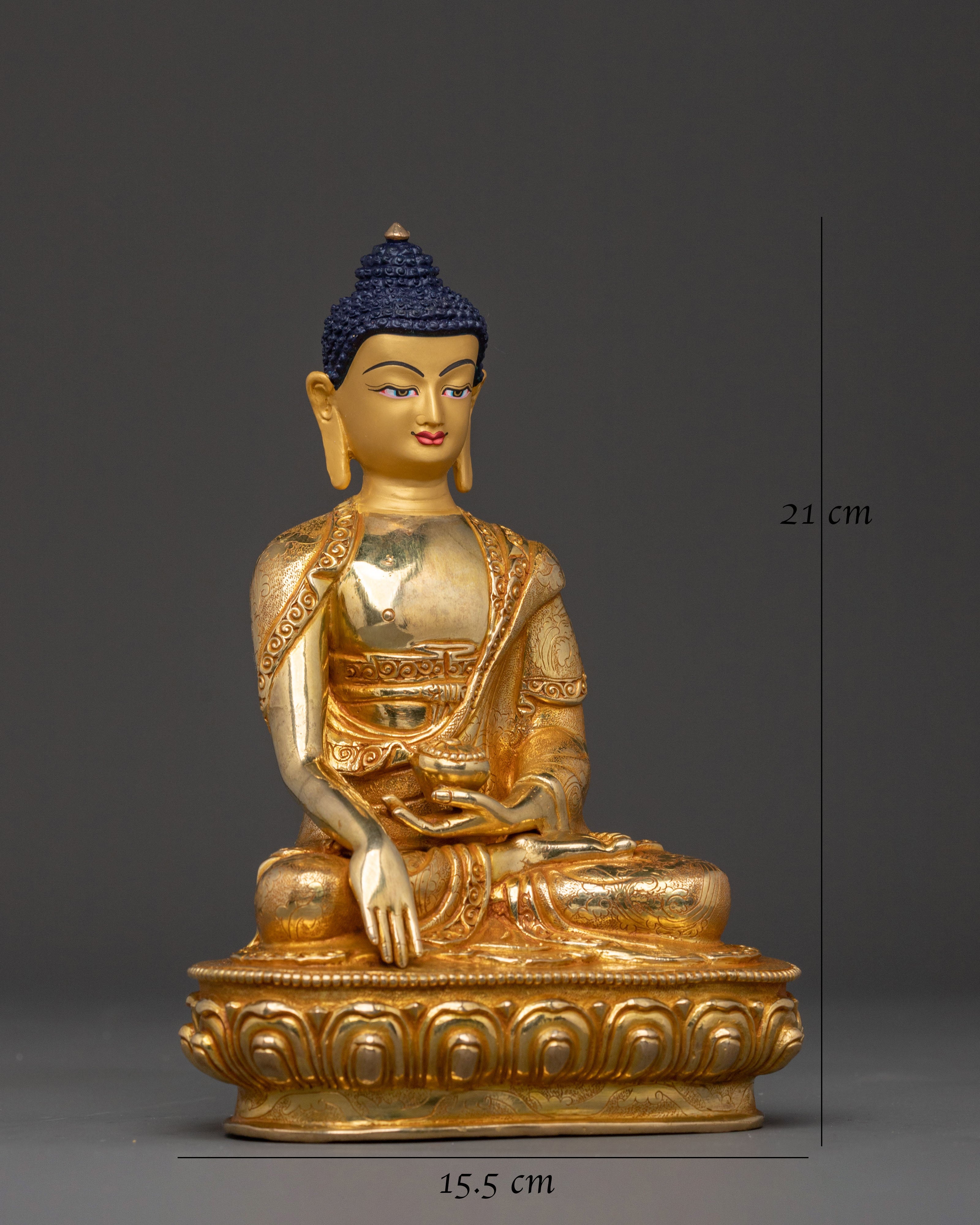 Handcrafted Statue of Shakyamuni Buddha | Spiritual  Figurine