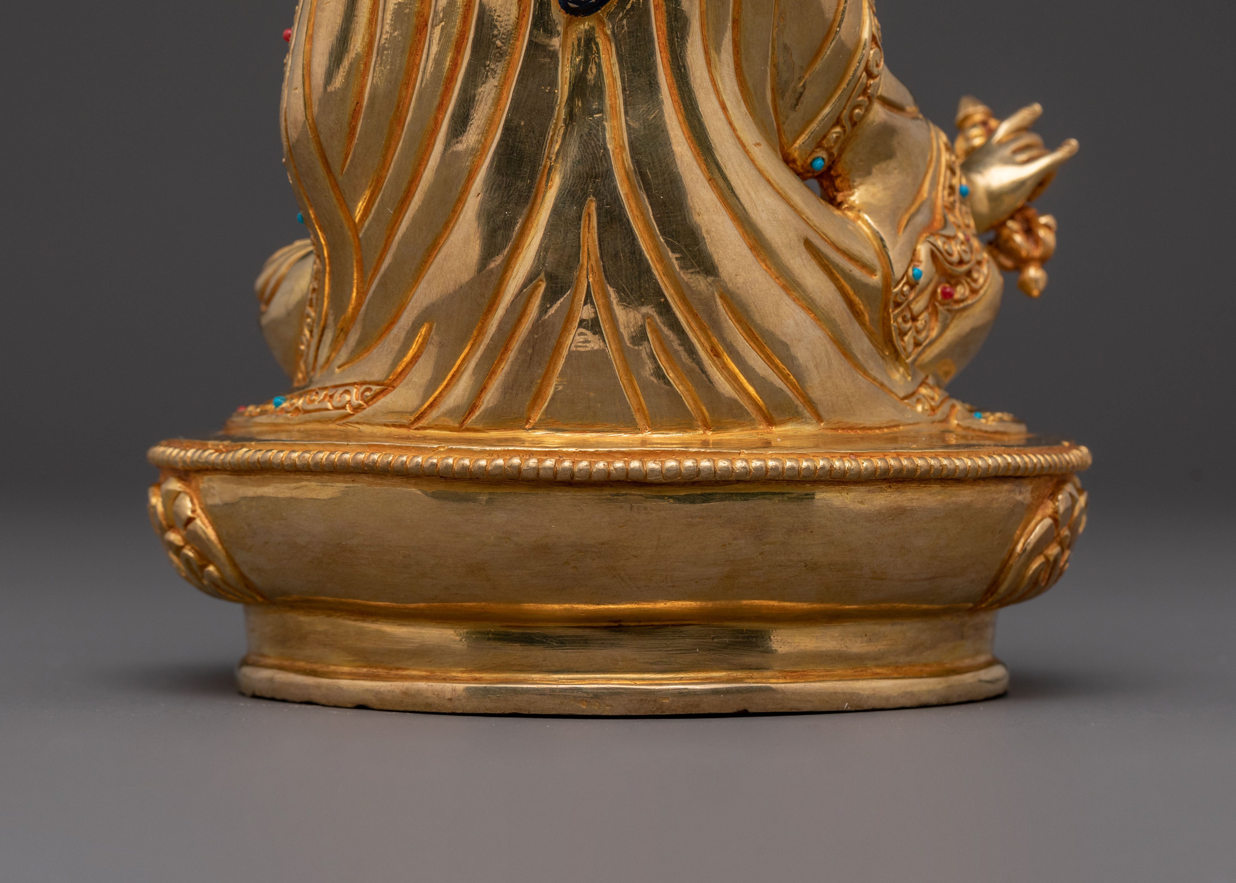 Guru Rinpoche Sacred Statue | Meditation Altar Decor