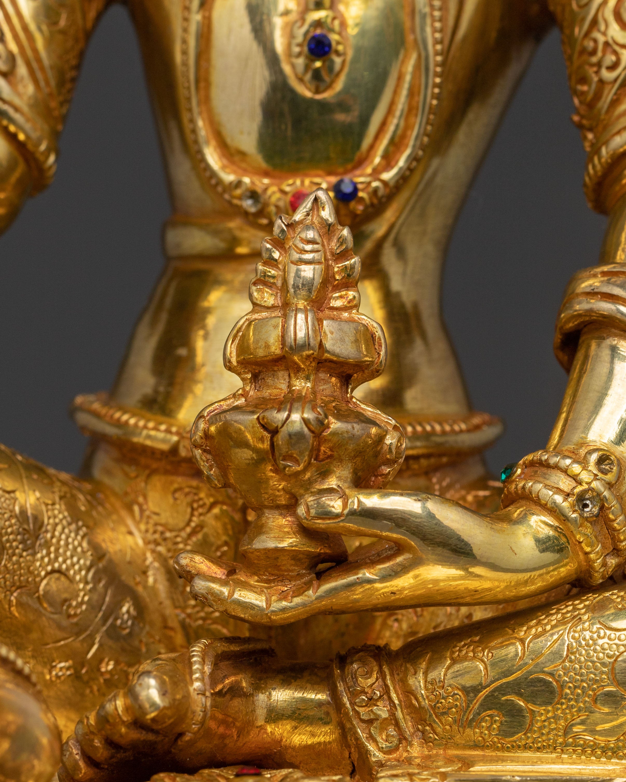 Tibetan Vasudhara Statue | Handcrafted Figure
