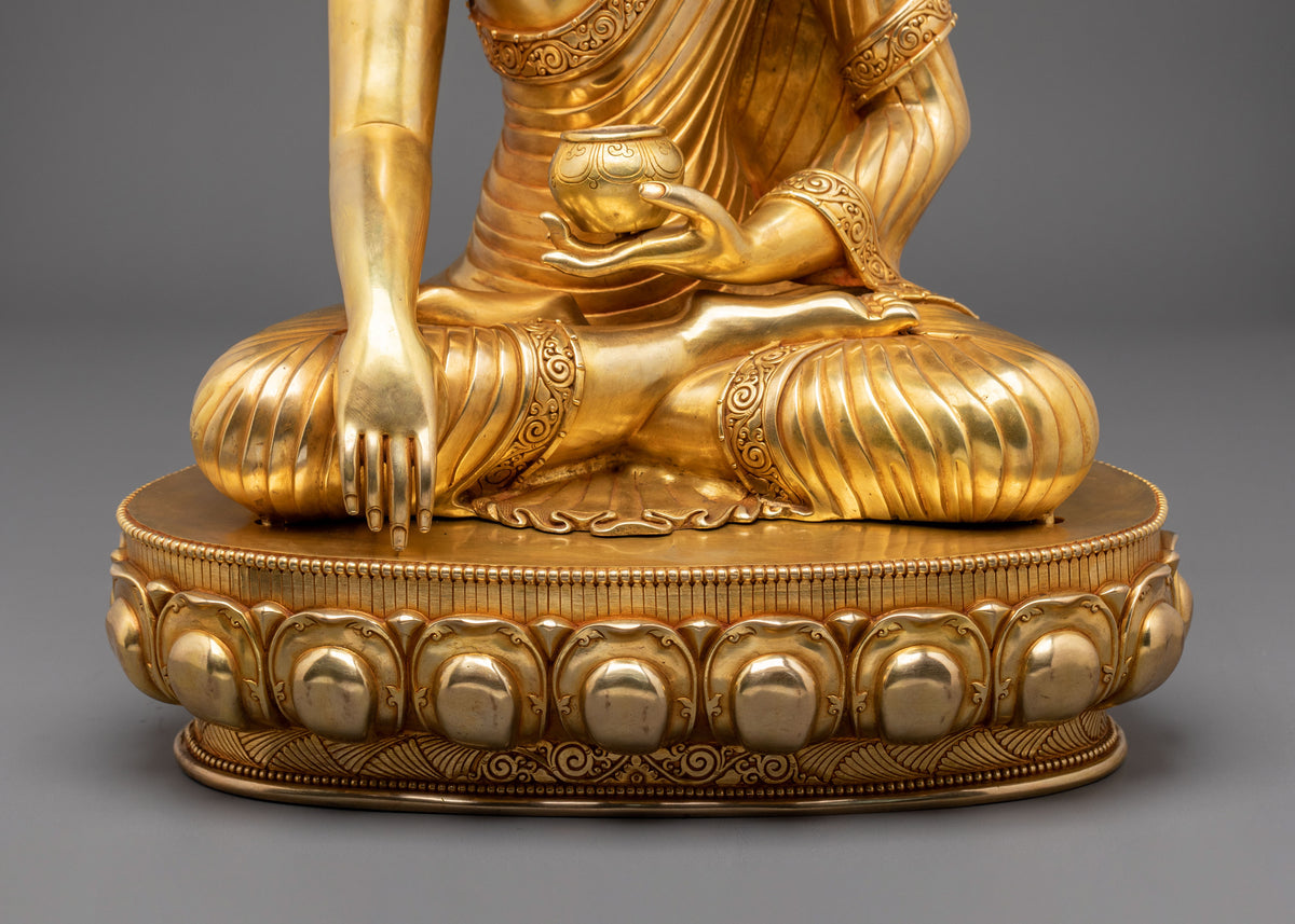 Shakyamuni Buddha Statue | Buddhist Enlightened Teacher Sculpture