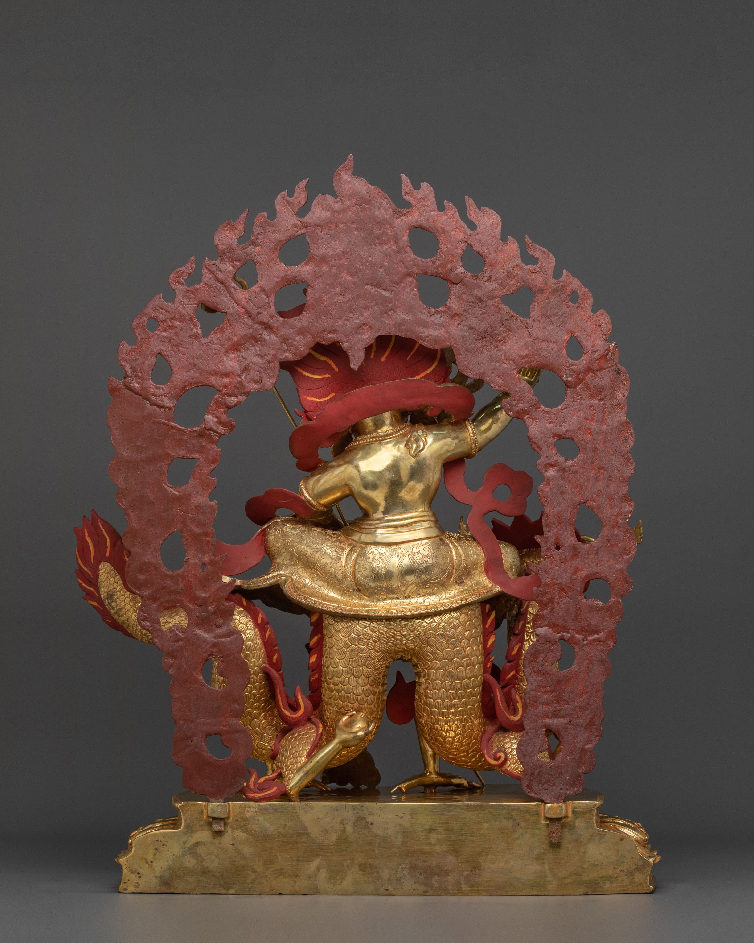 White Dzambhala Statue | Sacred Wealth God