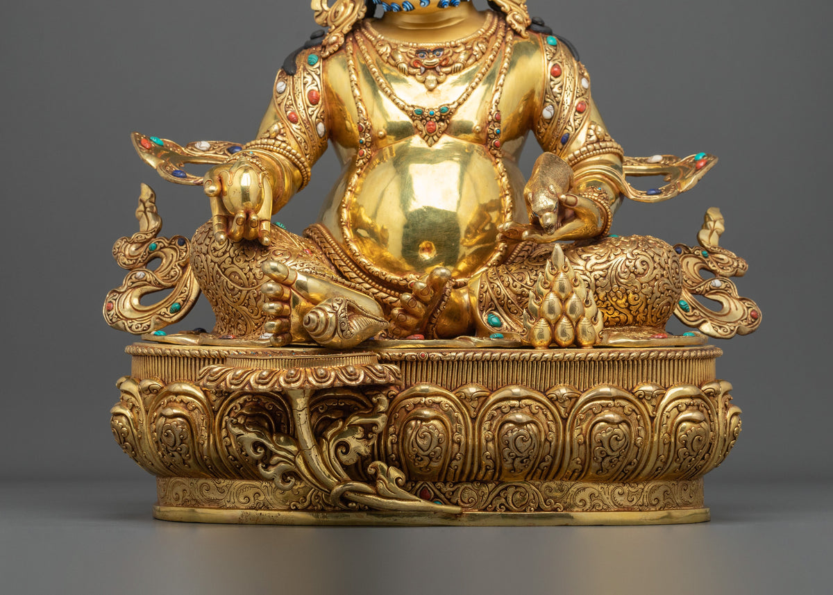 Dzambhala Sculpture | Sacred Buddhist Deity Figurine