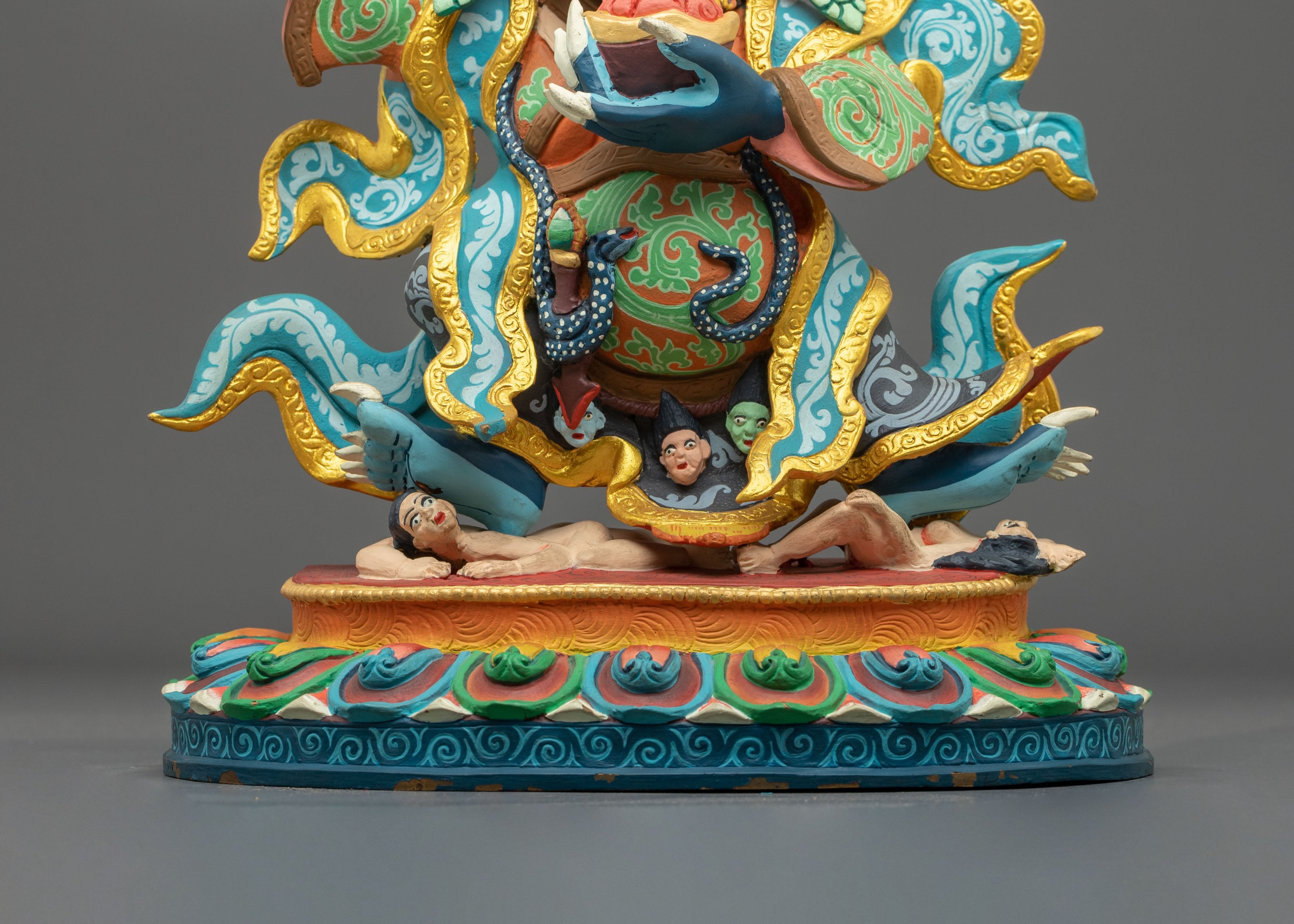 Mahakala Bernakchen Statue of Protection | Altar Decor