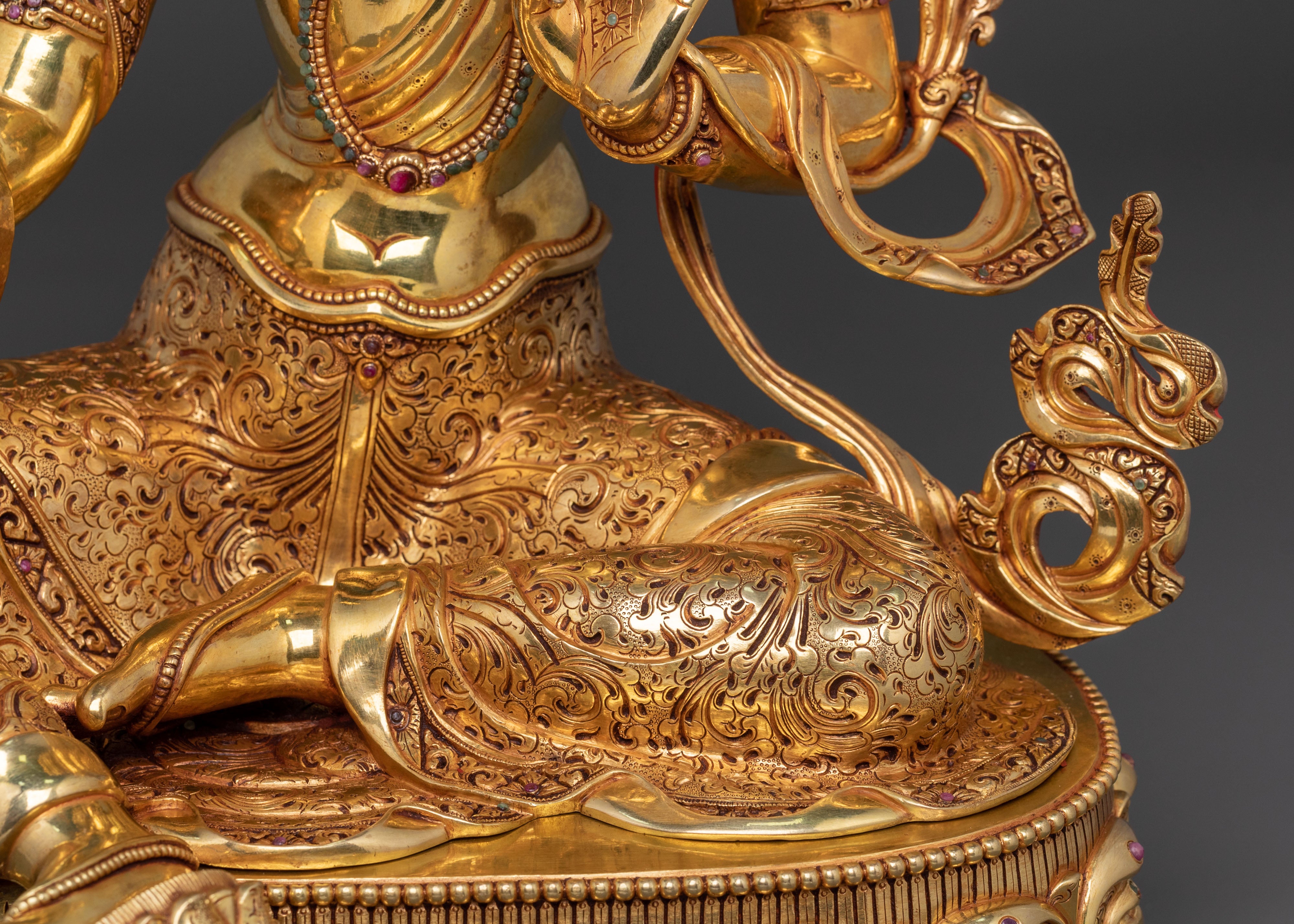 Green Tara Spiritual Statue | Protector Figurine