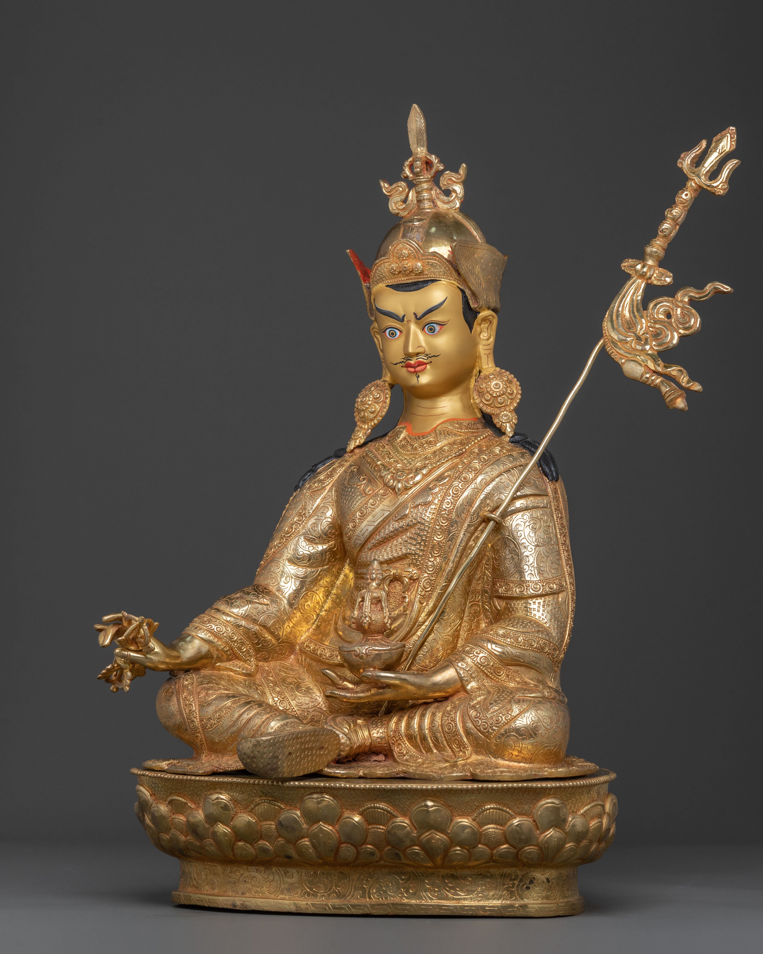 Guru Rinpoche Statue | Lotus Born Guru of Wisdom & Protection