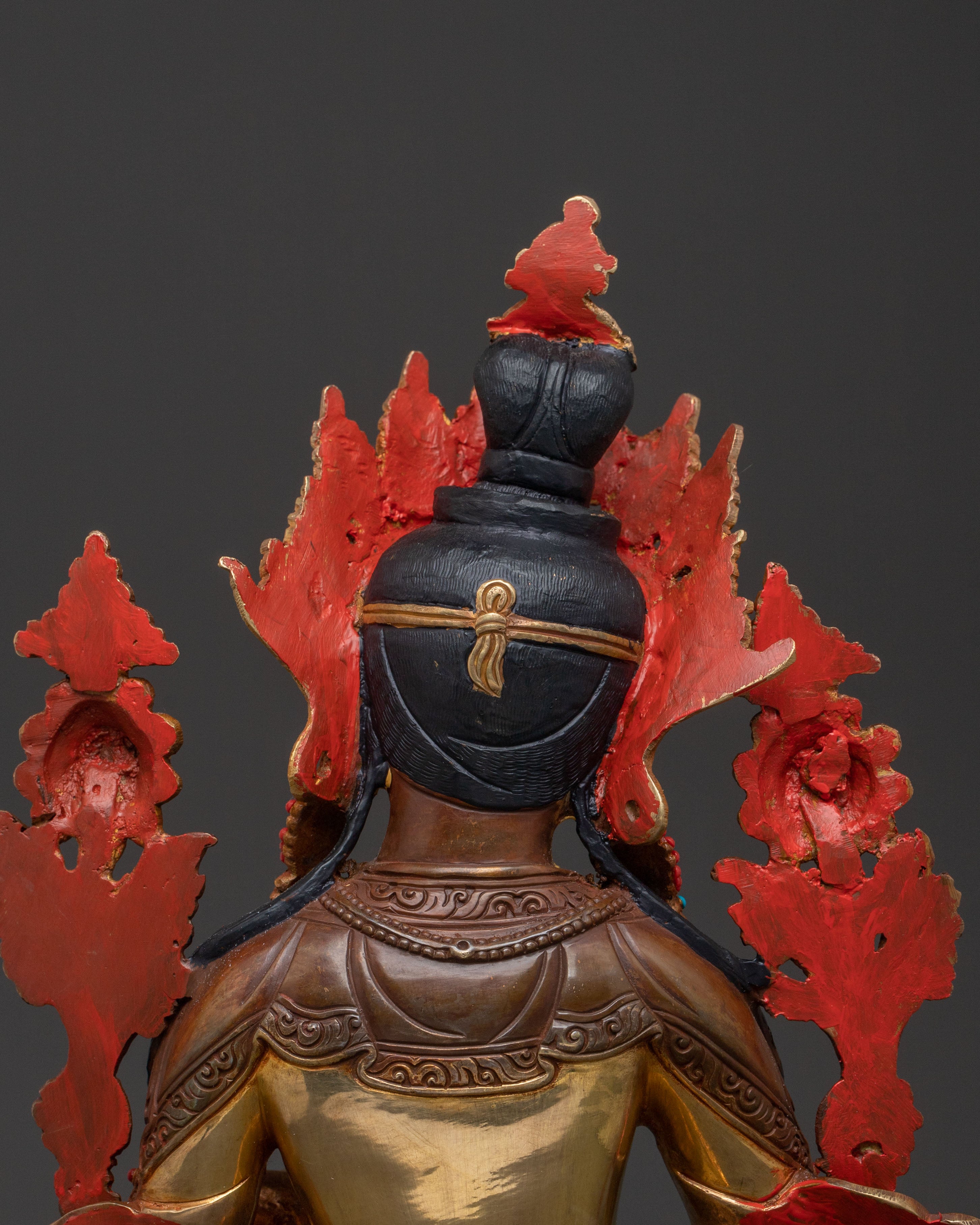 Green Tara Blessing Statue | Protector Figure