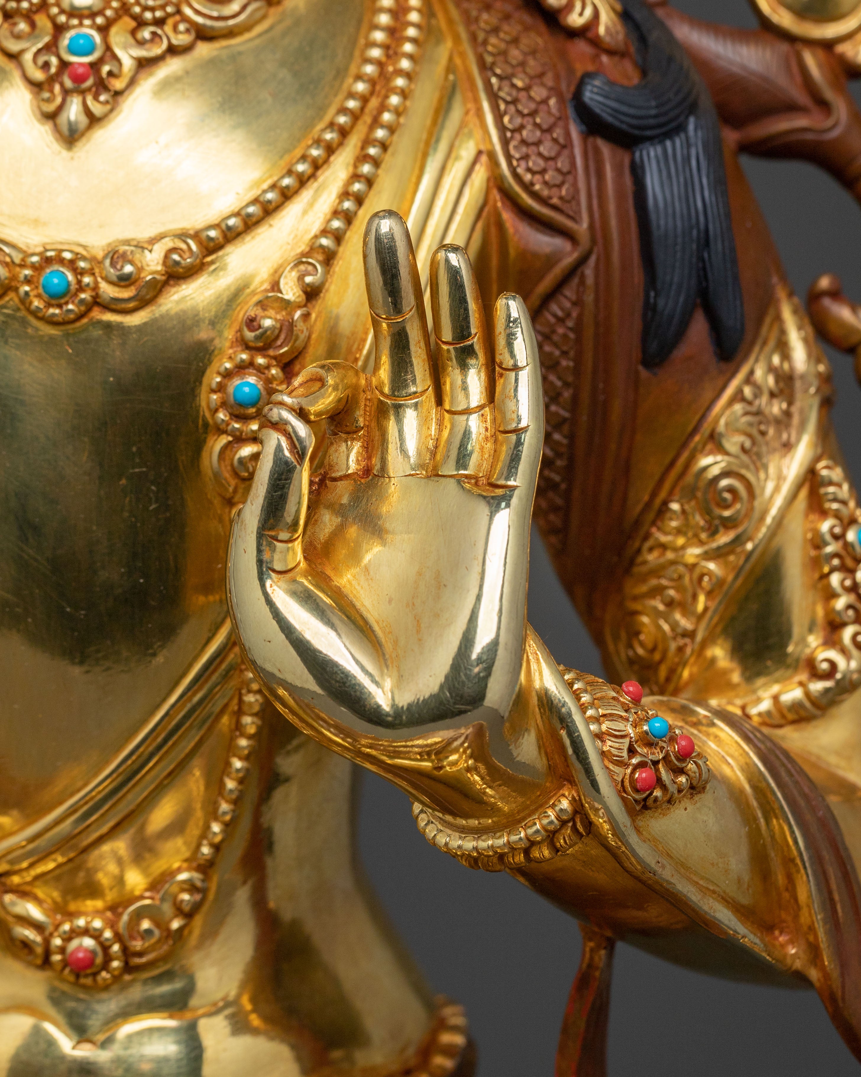 Manjushri Sacred Statue | Handcrafted Wisdom Figure