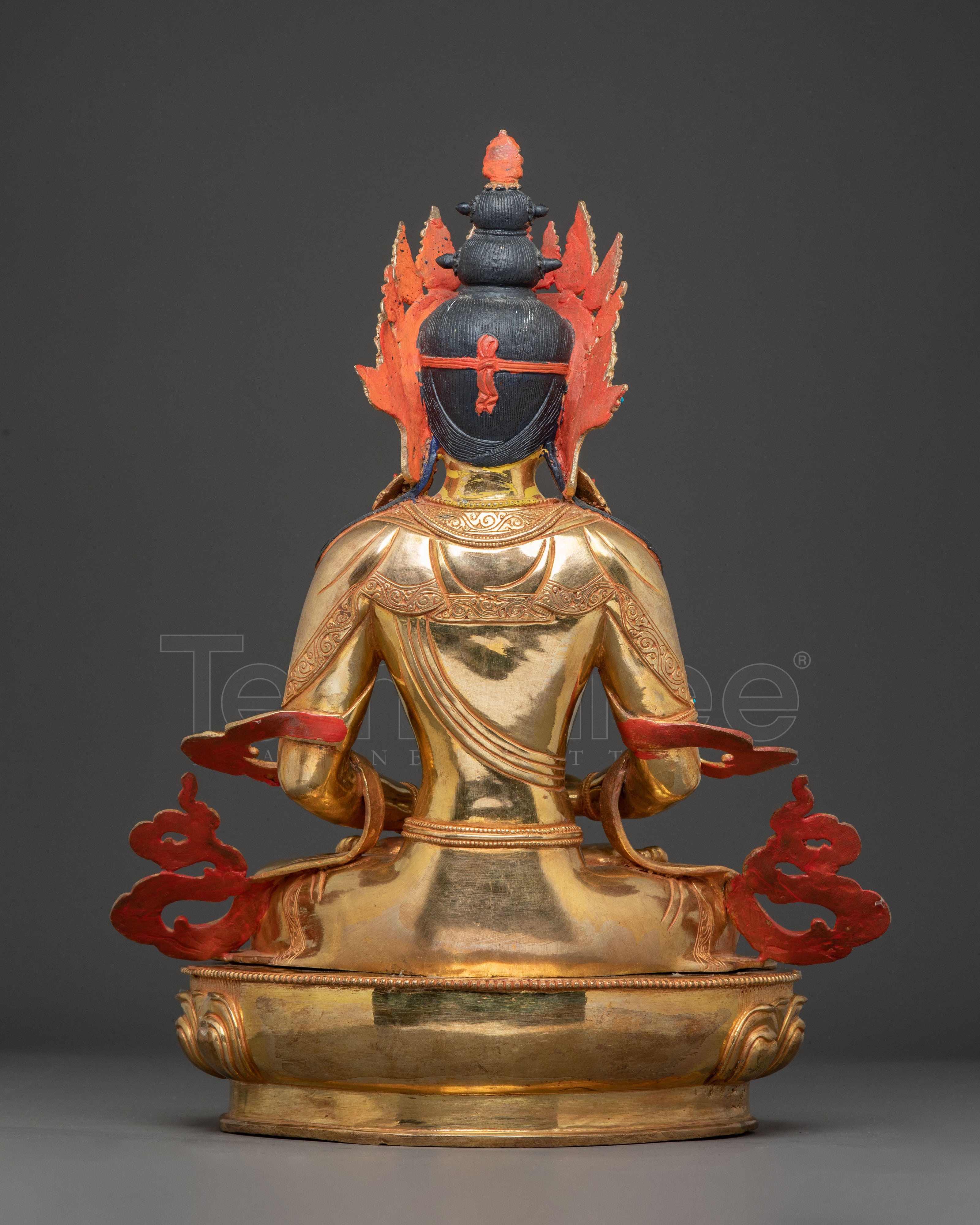 Amitayus Bodhisattva Golden Statue | A Beacon of Infinite Life