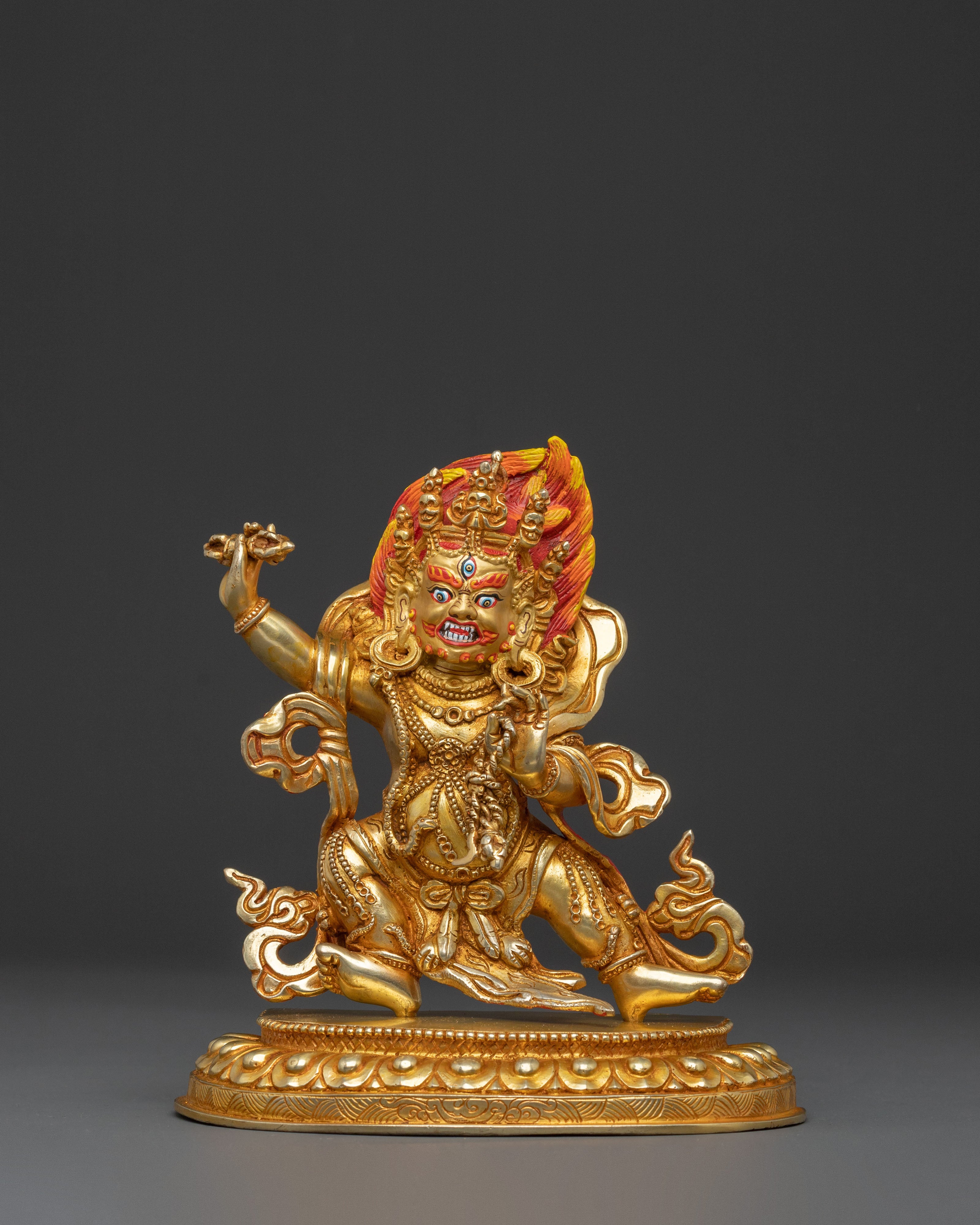 Wrathful Protector Vajrapani Statue | Made in Nepal