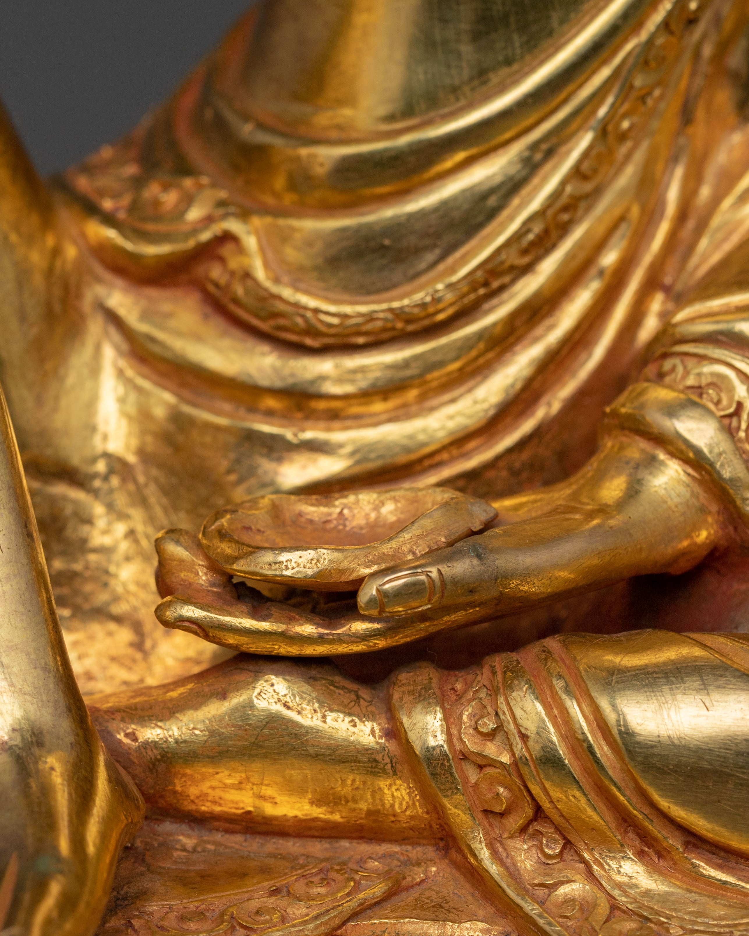 Milarepa Golden Statue | Symbol of Wisdom