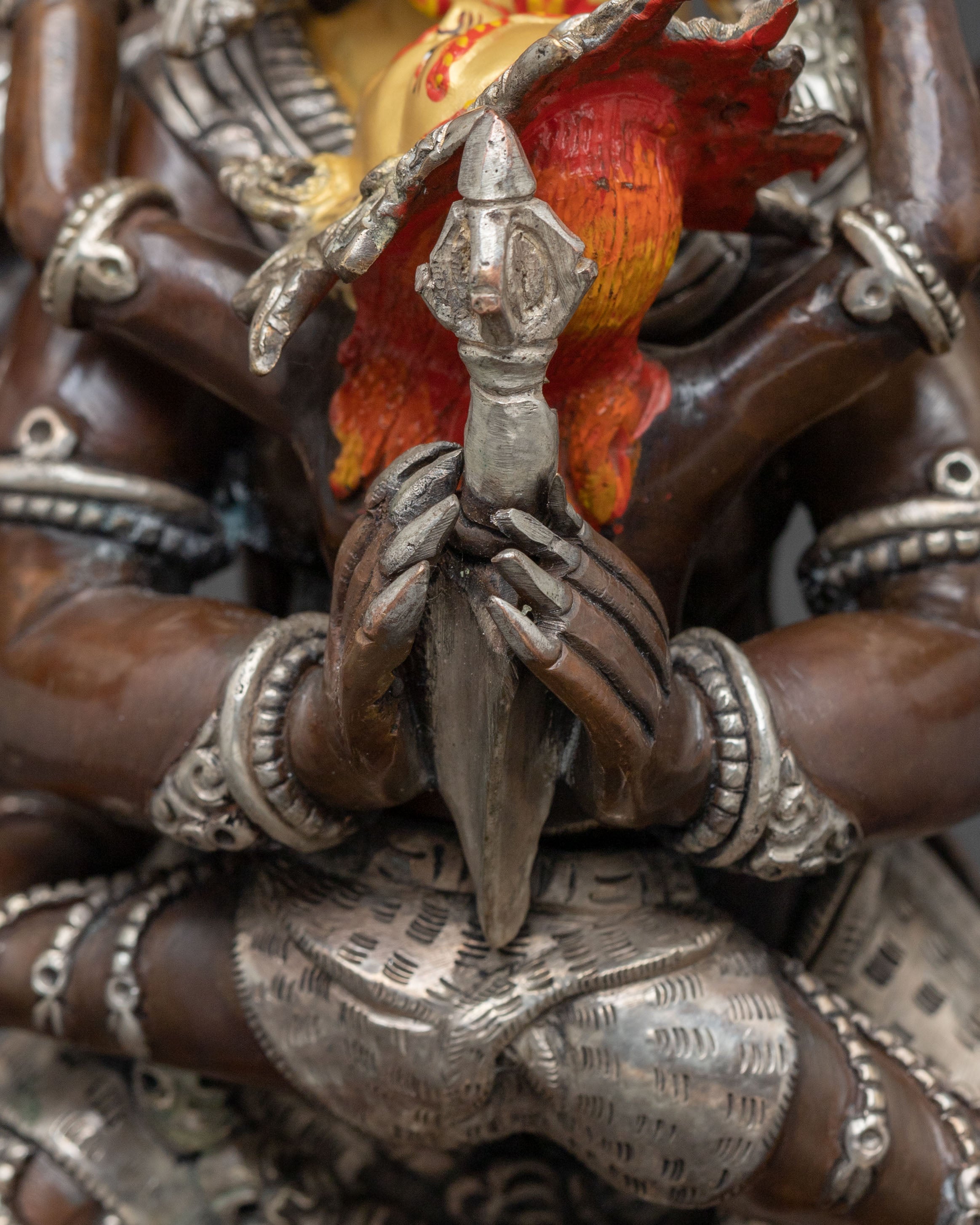 Vajrakilaya Meditational Statue | Sacred Altar Decor