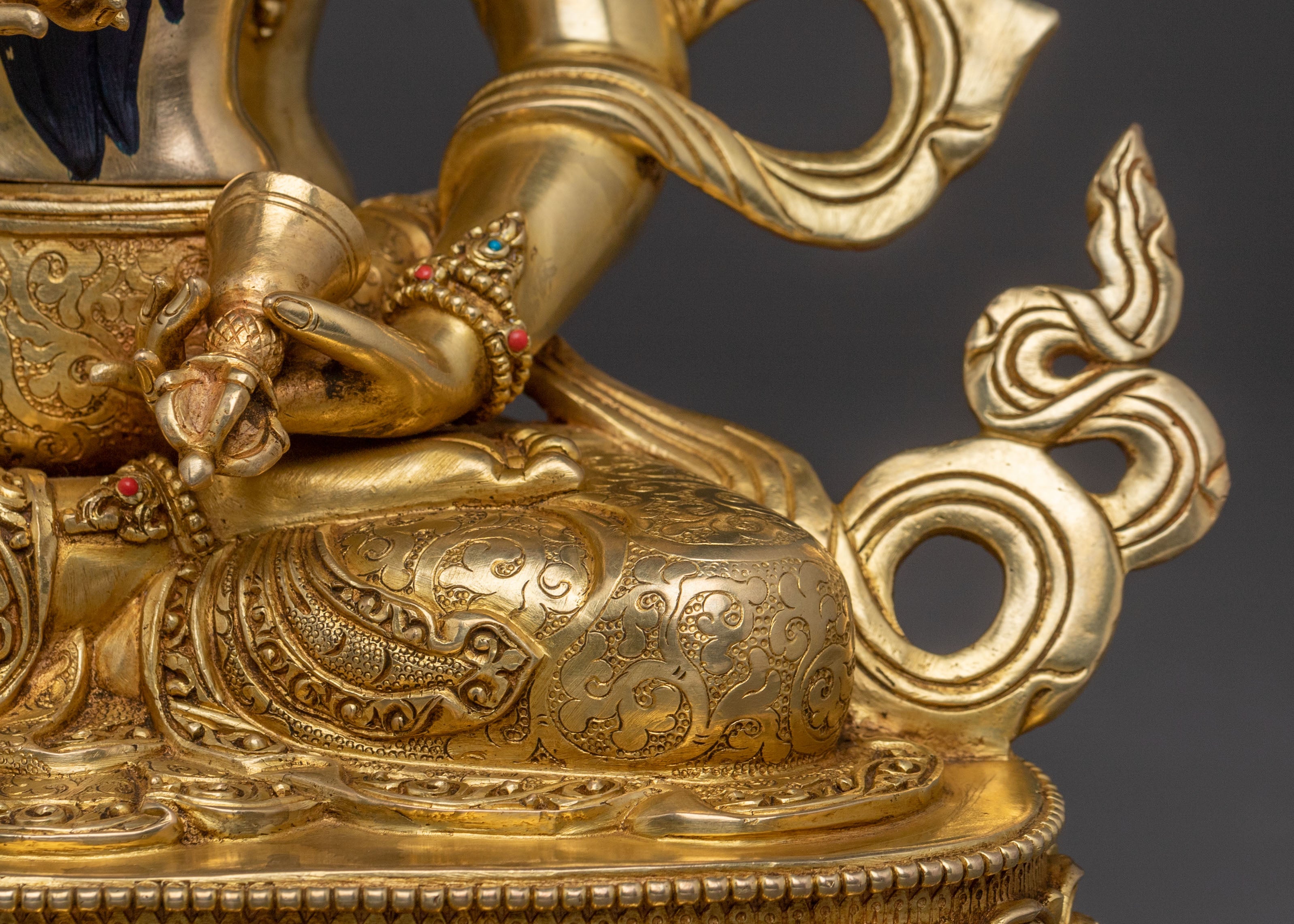 Vajrasattva Statue with Vajragarvi | Divine Figure