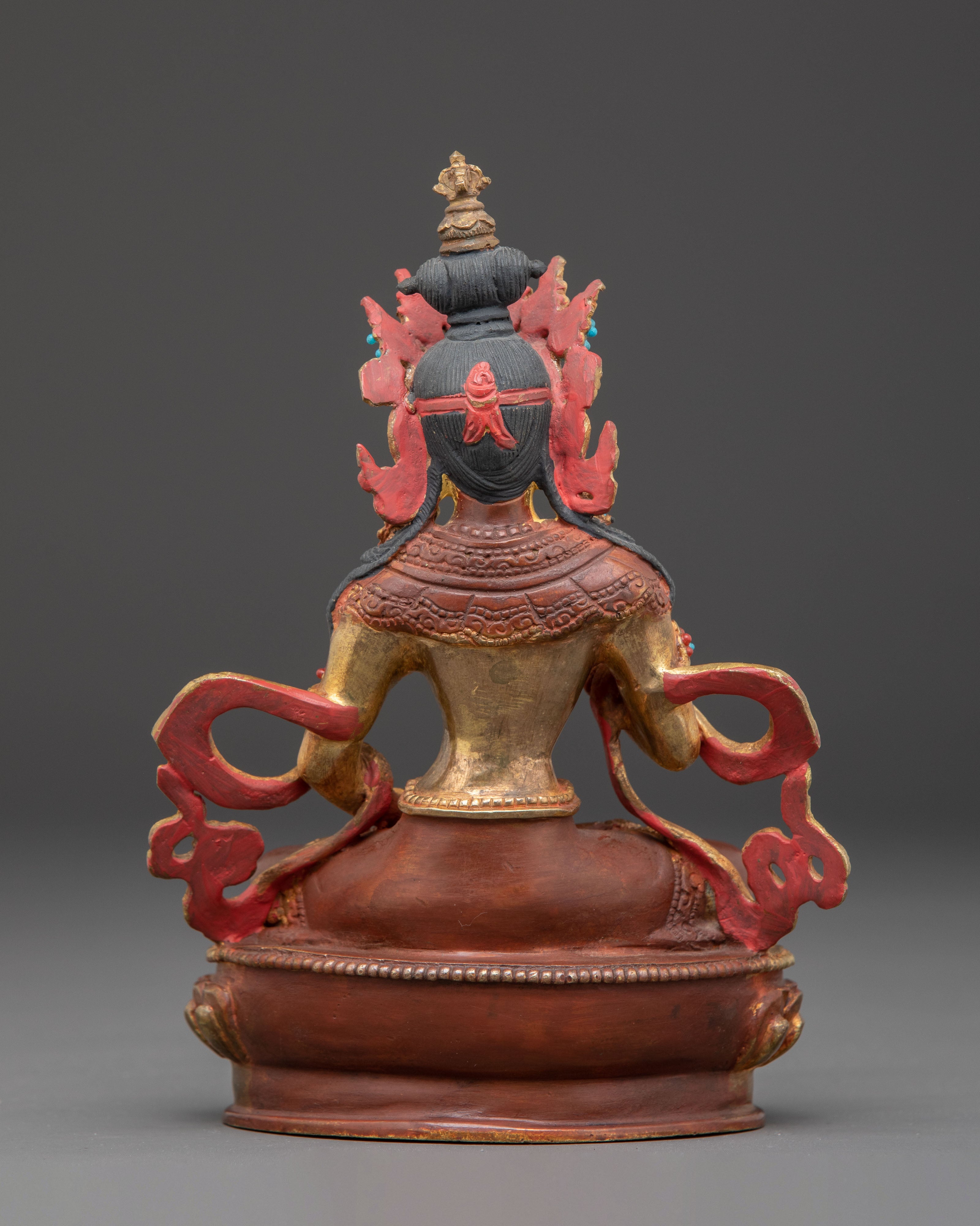 Vajrasattva Copper Statue: Handcrafted Purification Deity