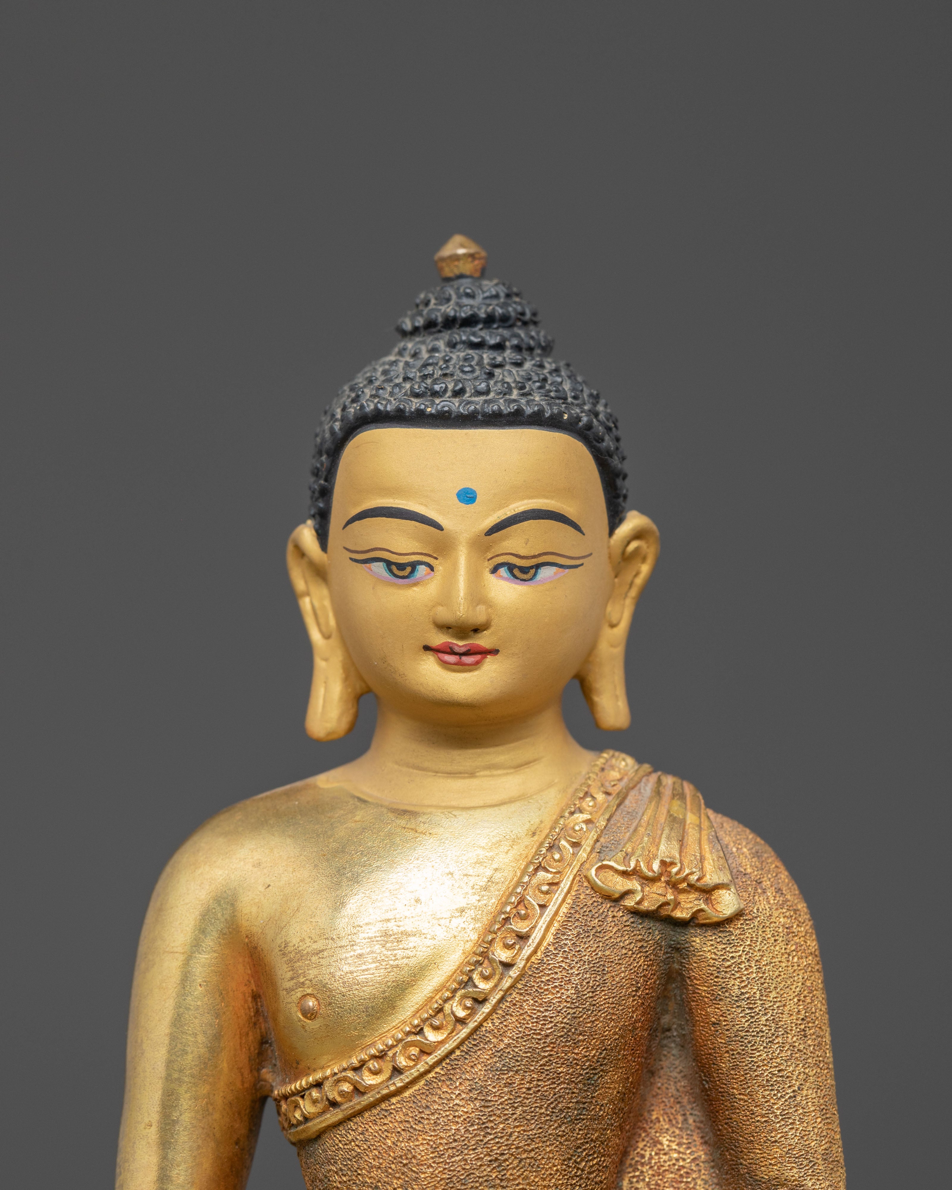 Peaceful Buddha Amitabha Golden Statue | The Buddha of Infinite Light
