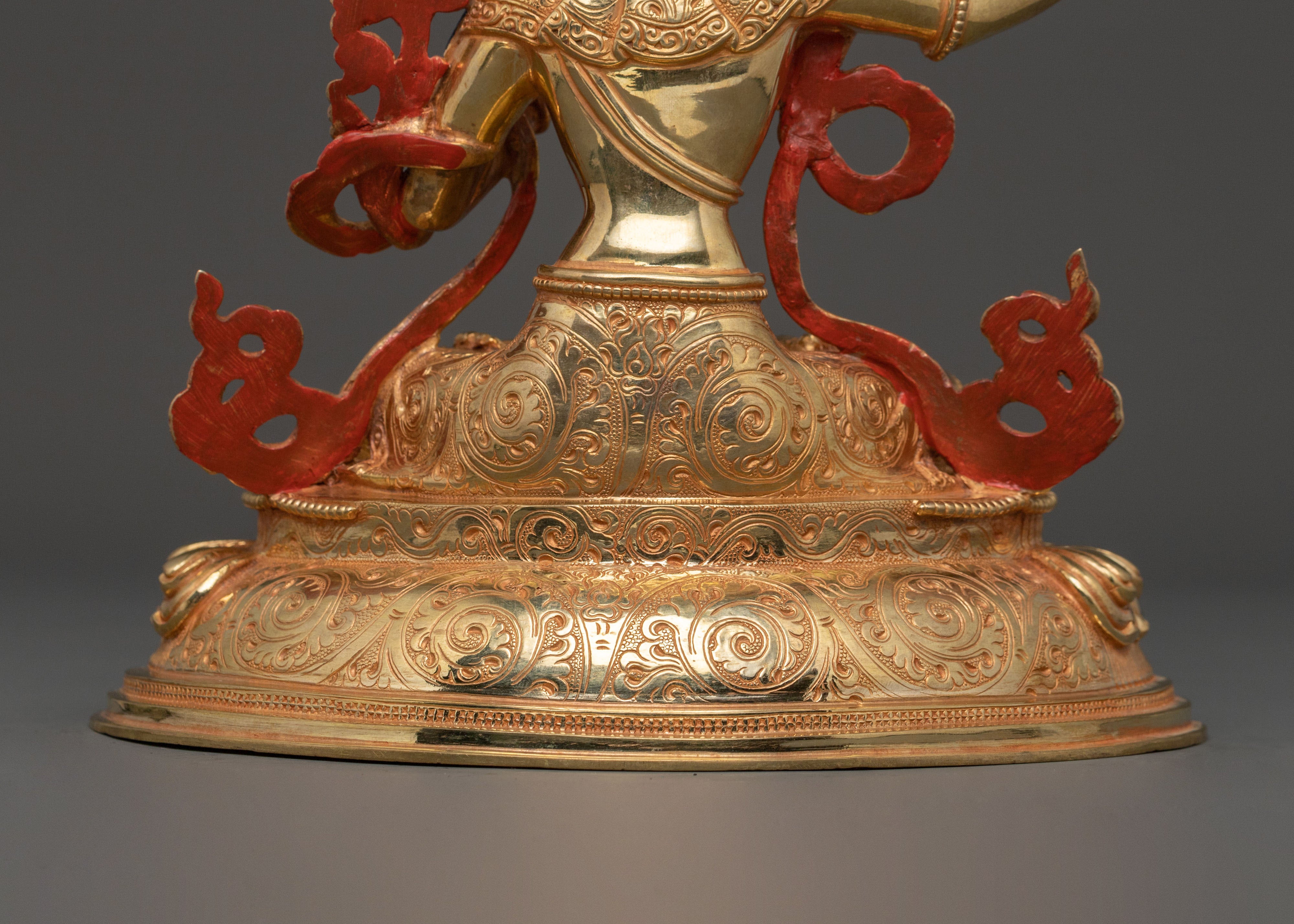 Manjushri Statue Sword of Enlightenment | Home Decor