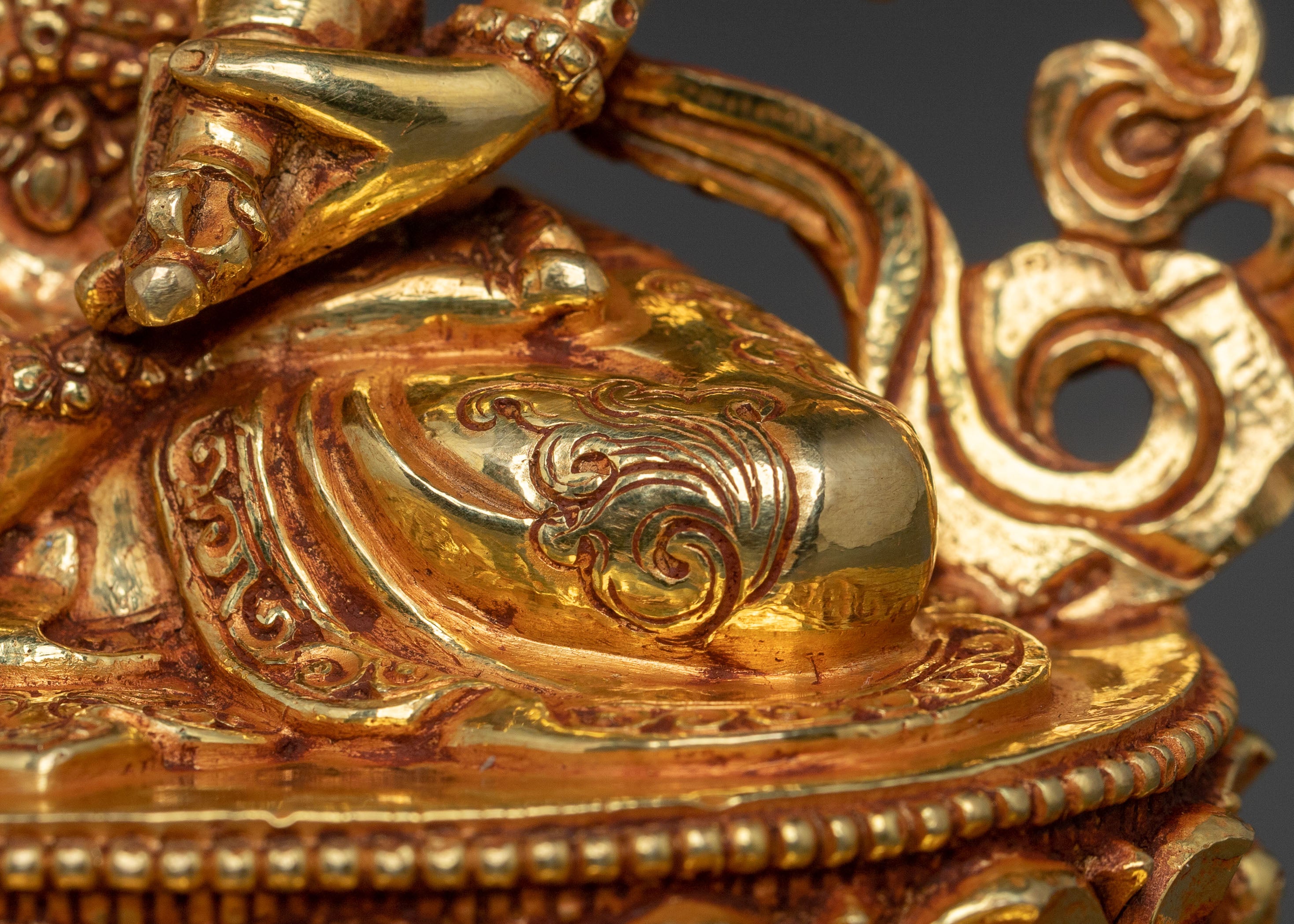 Statue of Vajrasattva Seated on Throne | Symbol of Purification
