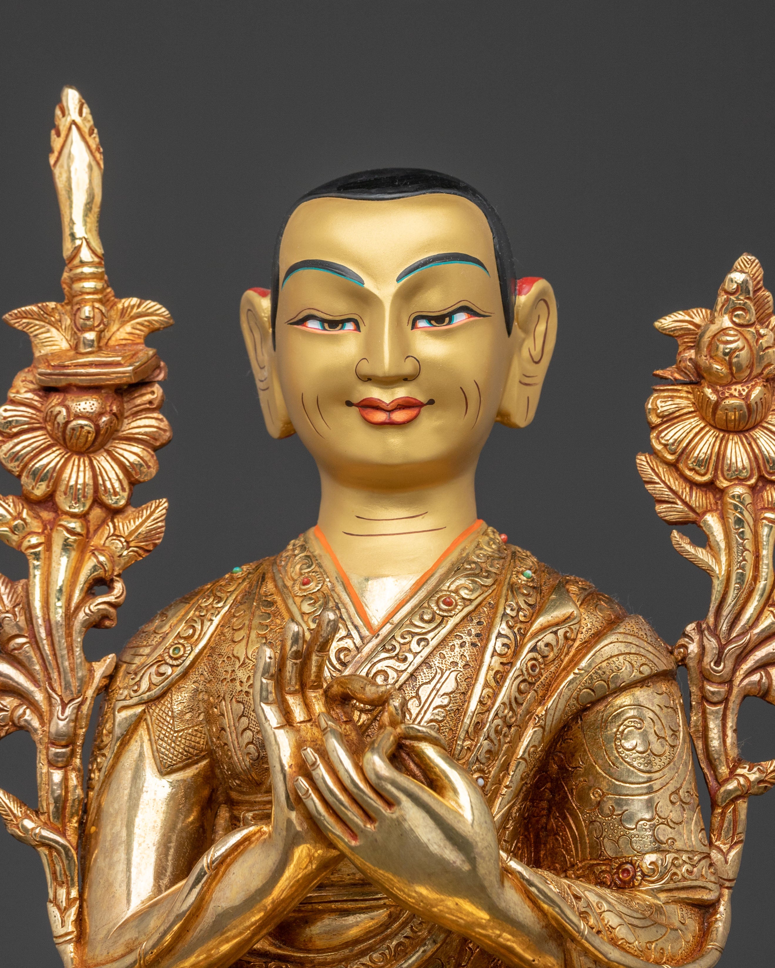 Buddhist Master: Tsongkhapa Statue | Home Decor