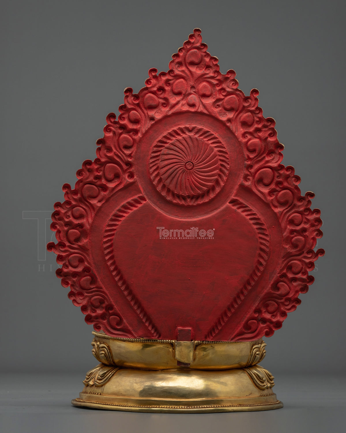 Shakyamuni Buddha Copper Statue | 24k Gold Gilded Figurine