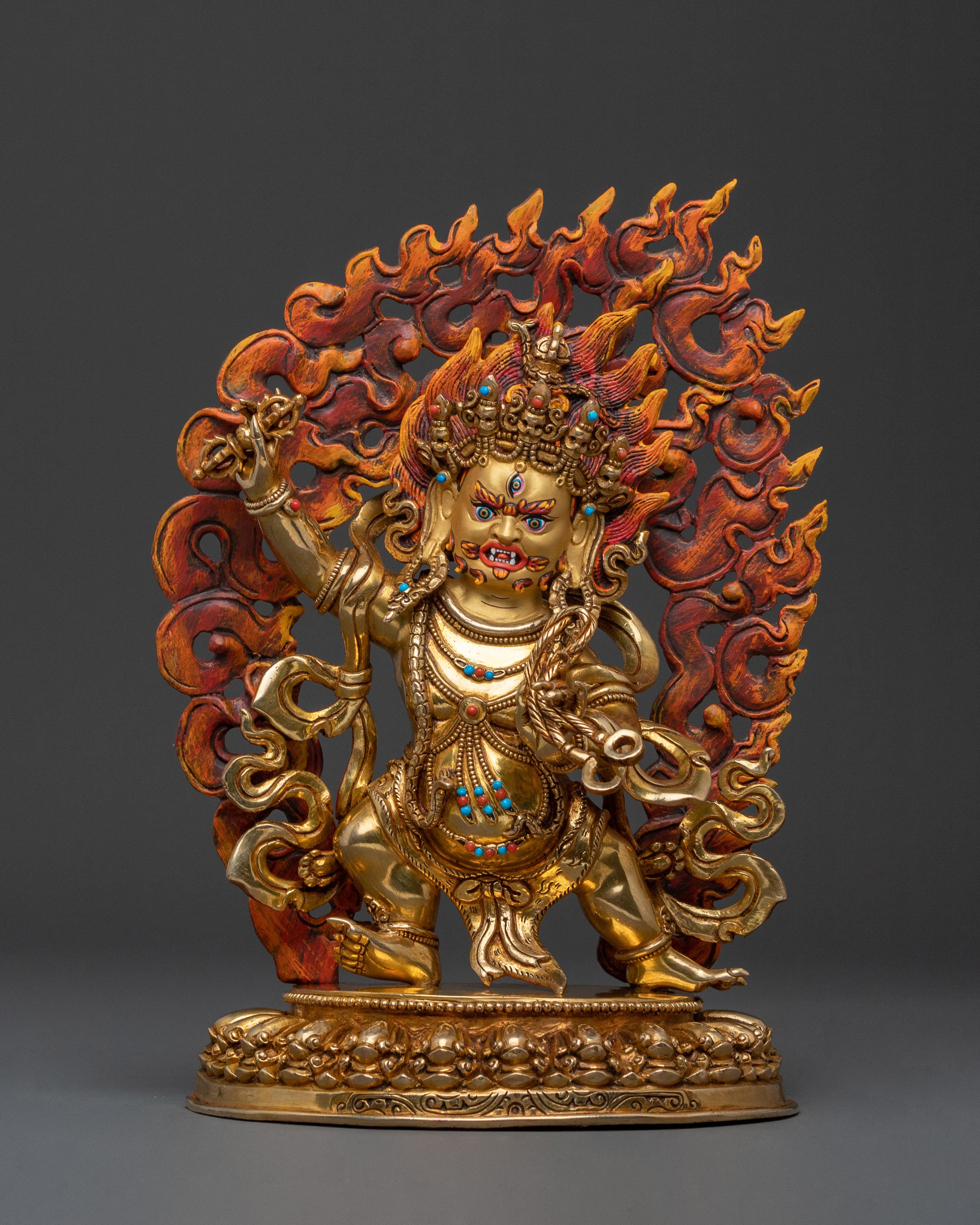 Vajrapani Copper Statue 