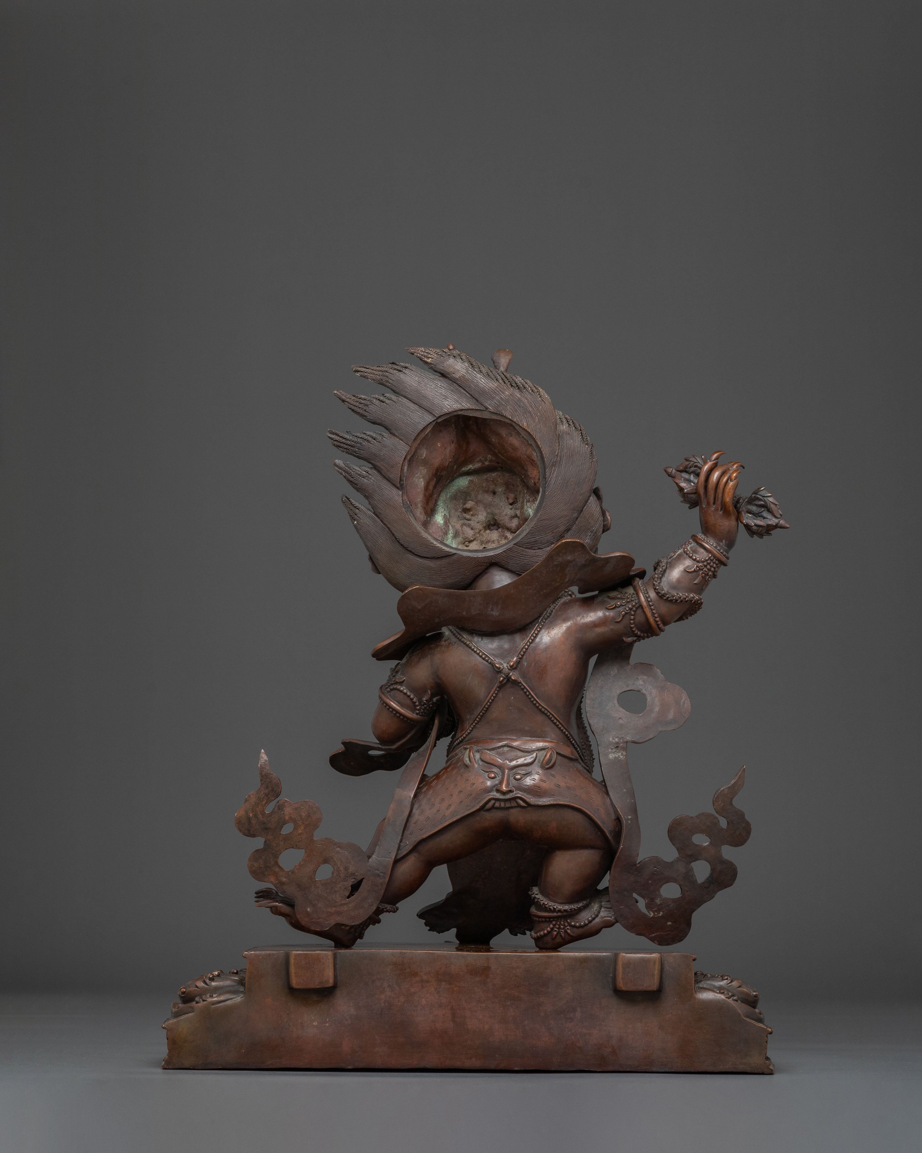 Vajrapani Protector Deity Statue | Bodhisattva of Power and Spiritual Strength
