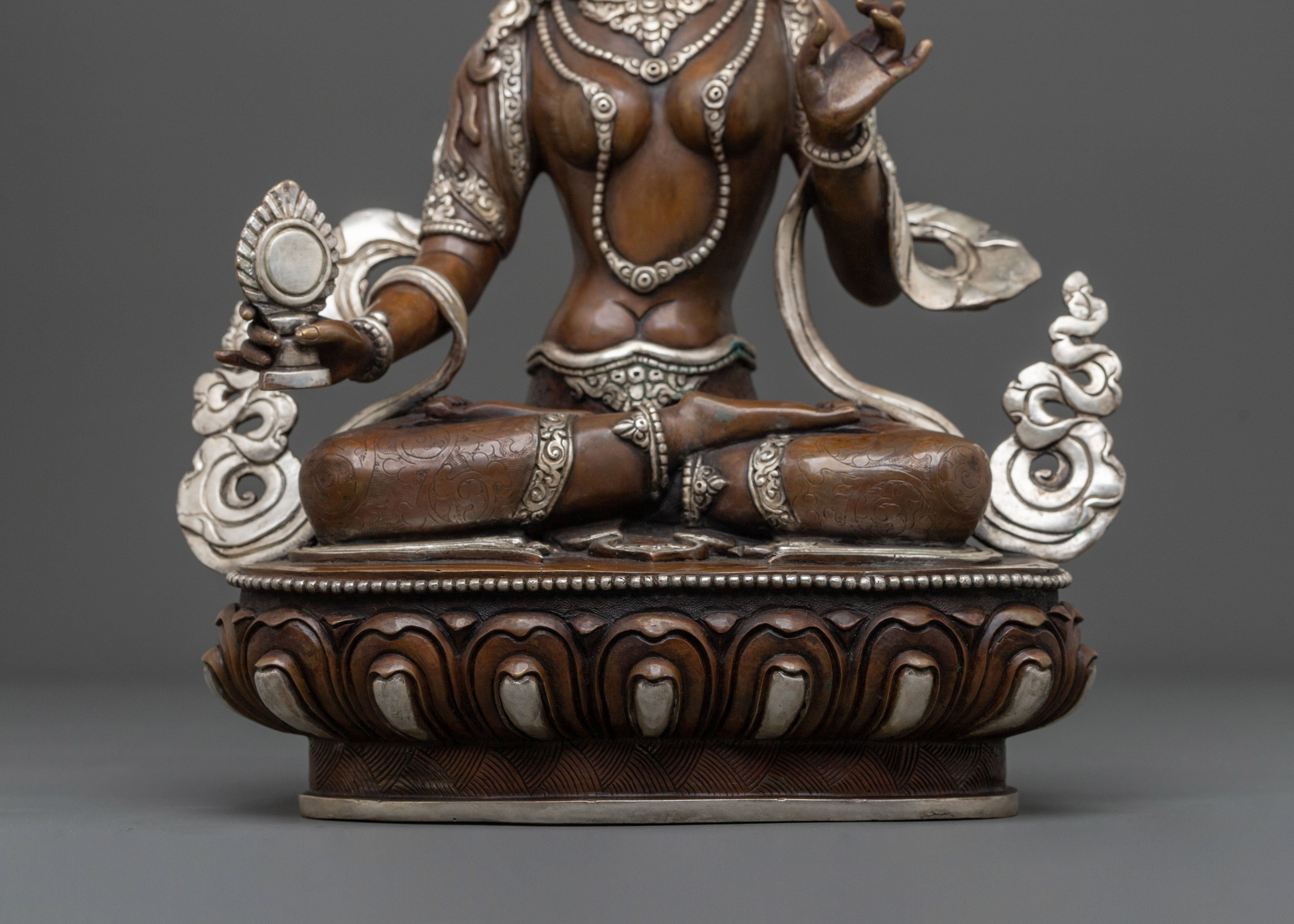 Handcrafted Dukar Sacred Figurine | Wealth Deity of Prosperity