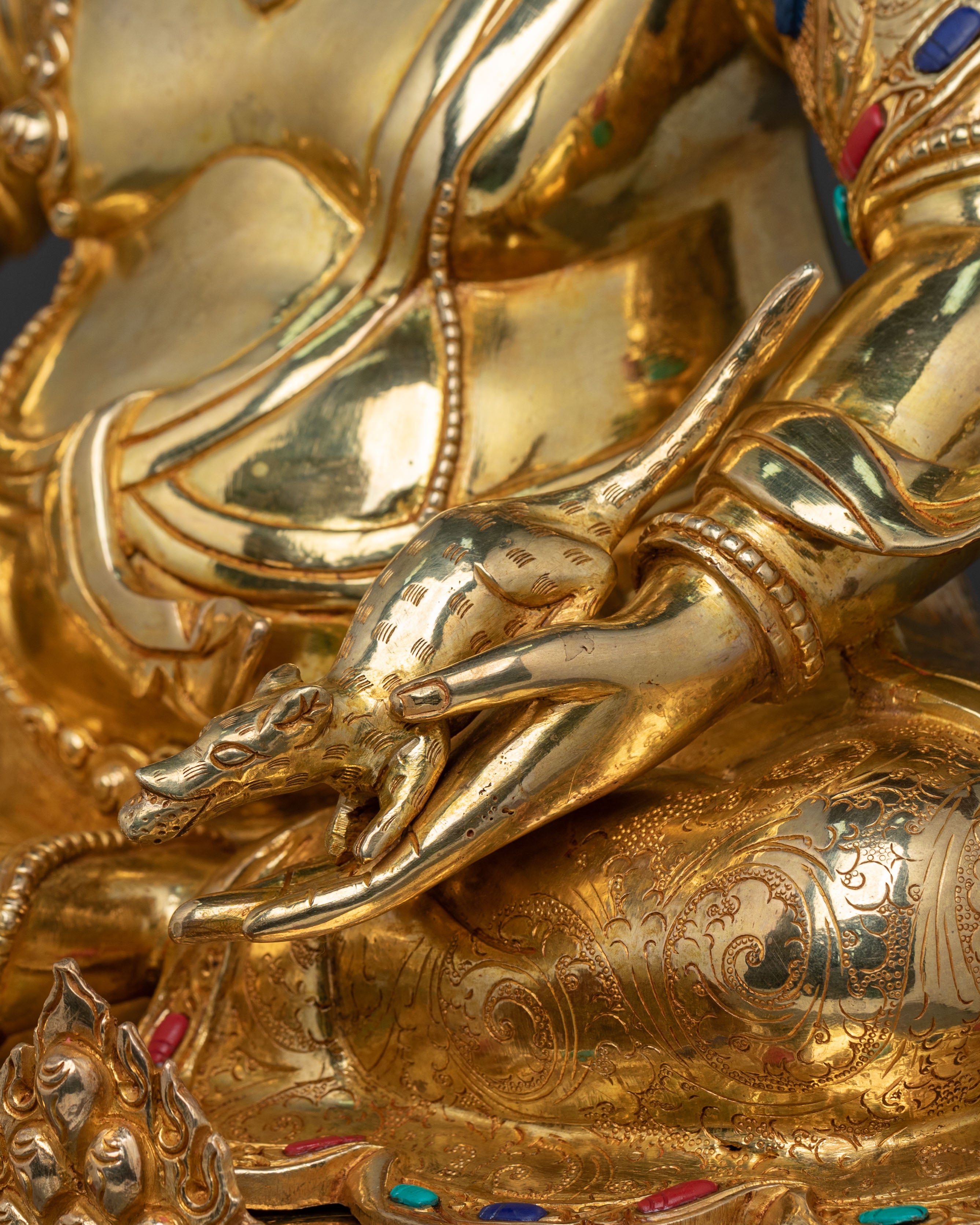 Wealth God: Dzambhala Statue | Prosperity Figurine