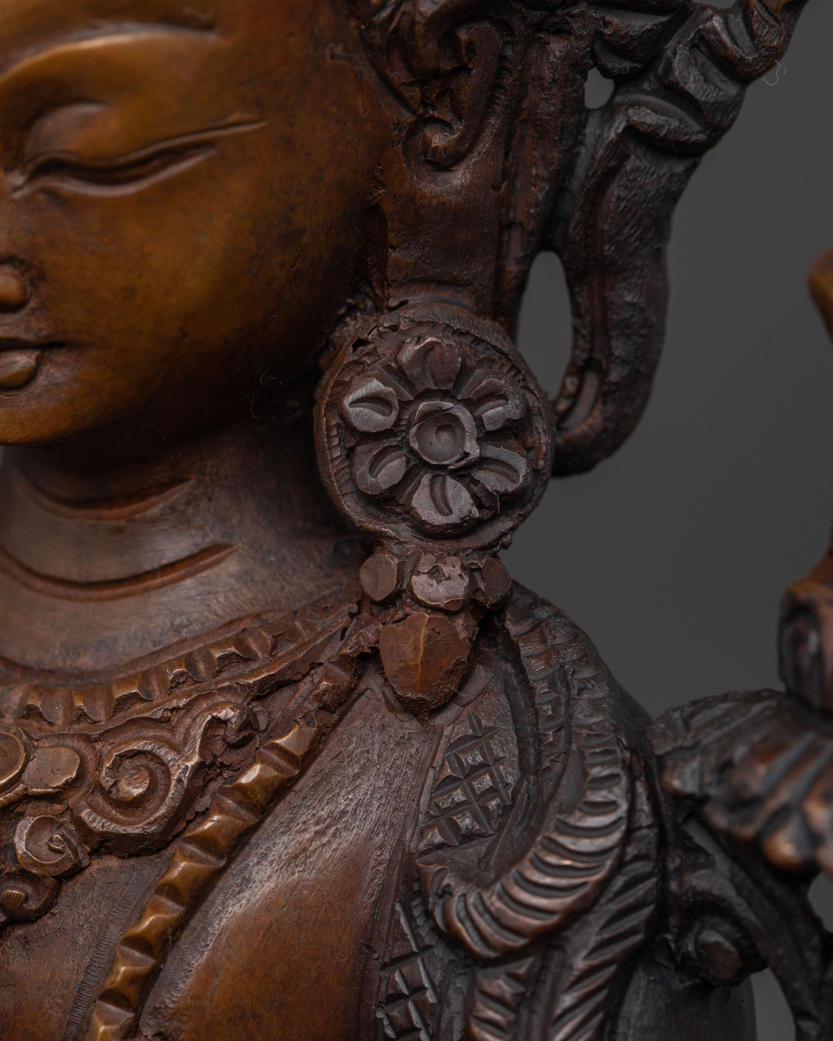 Maitreya Buddha Traditional Statue | Sacred Decor