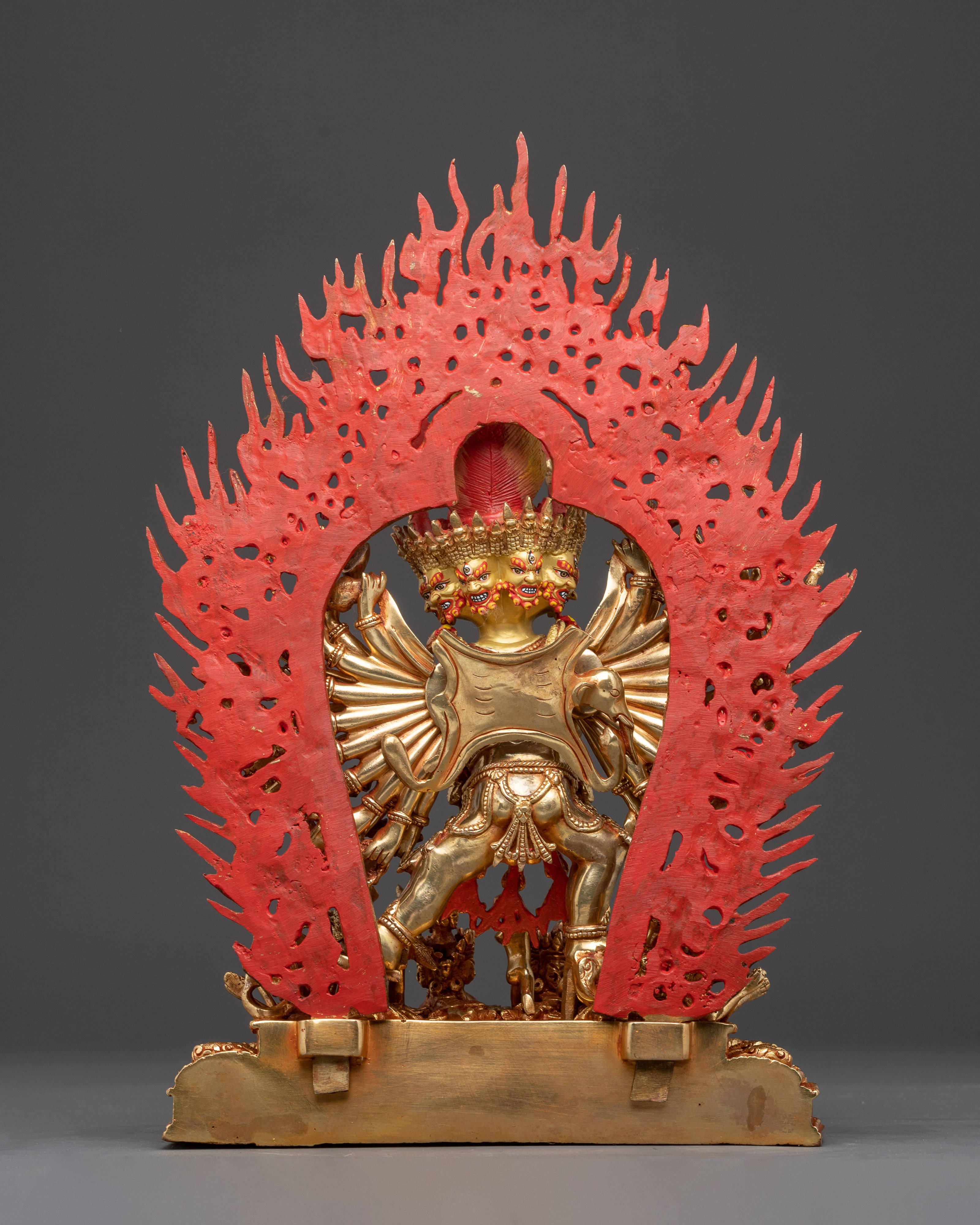 Handcrafted Statue of Yamantaka Manifestation of Manjushri | Guardian of Wisdom