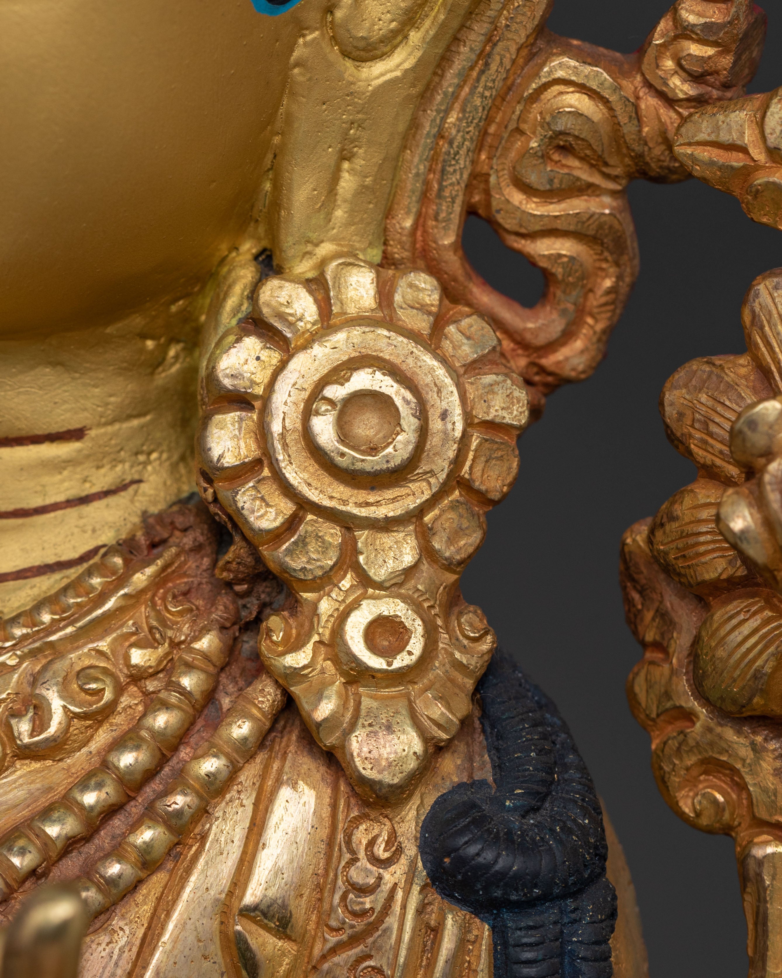 Handcrafted Green Tara Statue | Mother Figurine