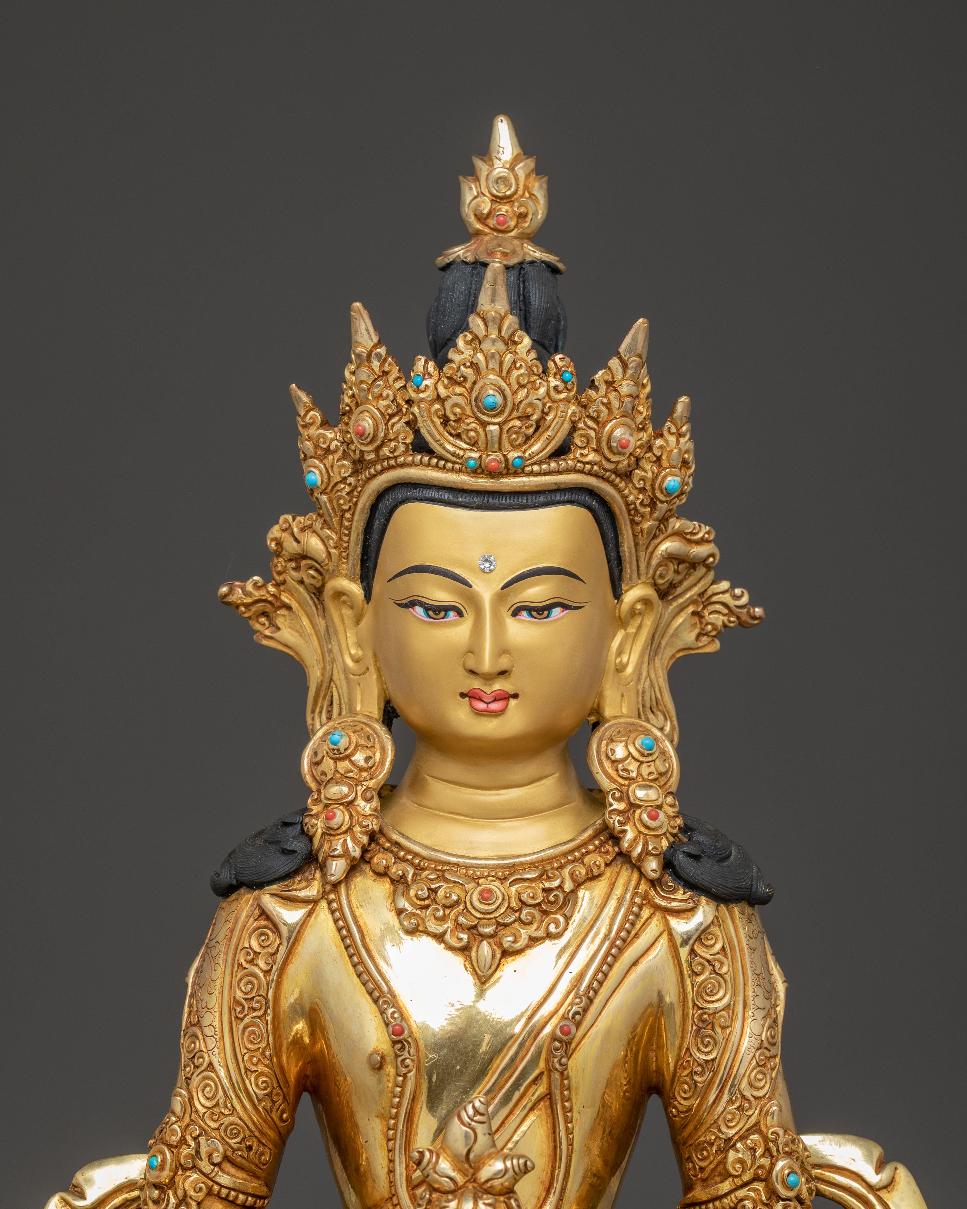 Bodhisattva Statues Set | Copper Handmade Statue
