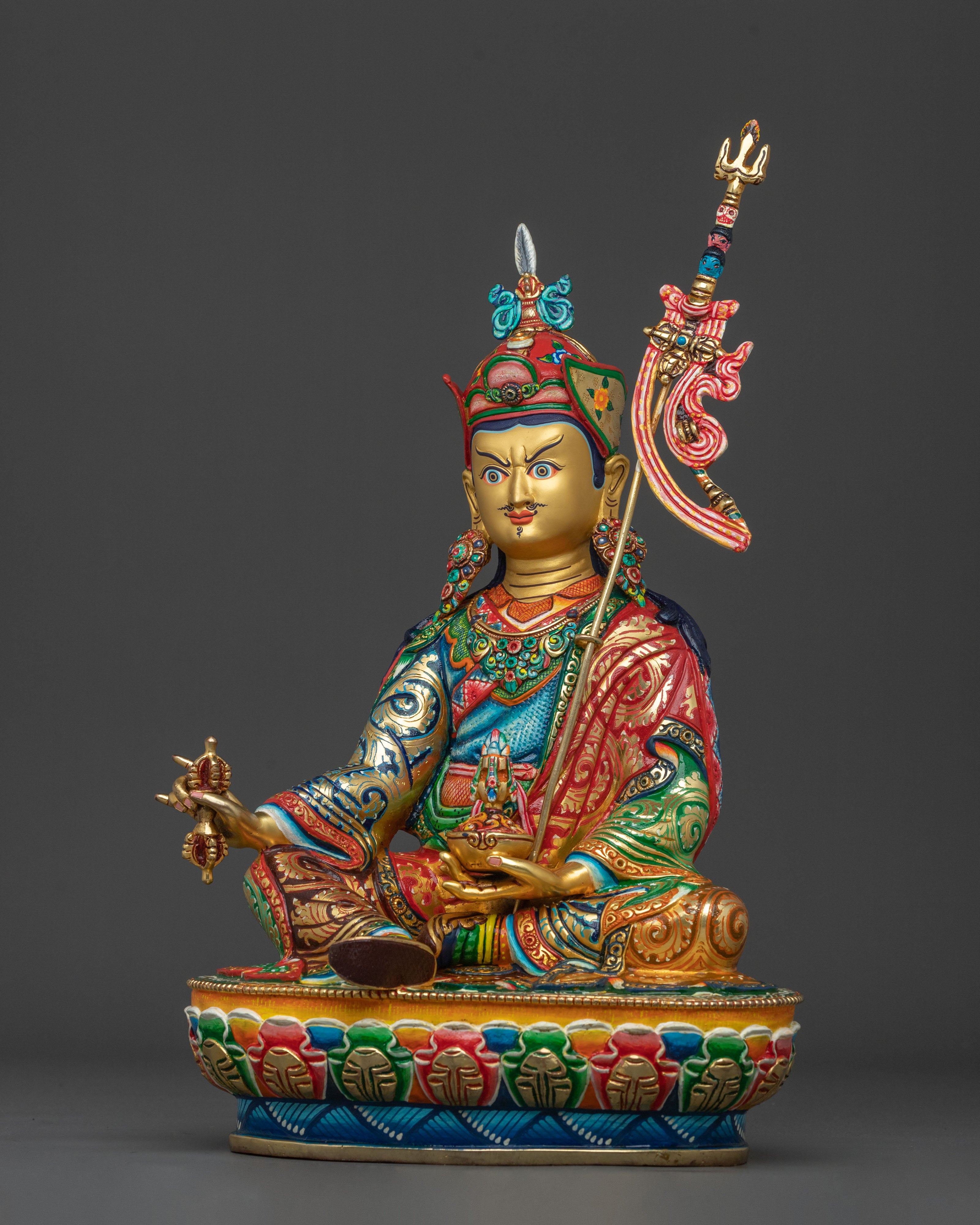Guru Rinpoche Sacred Statue | Wisdom Figurine