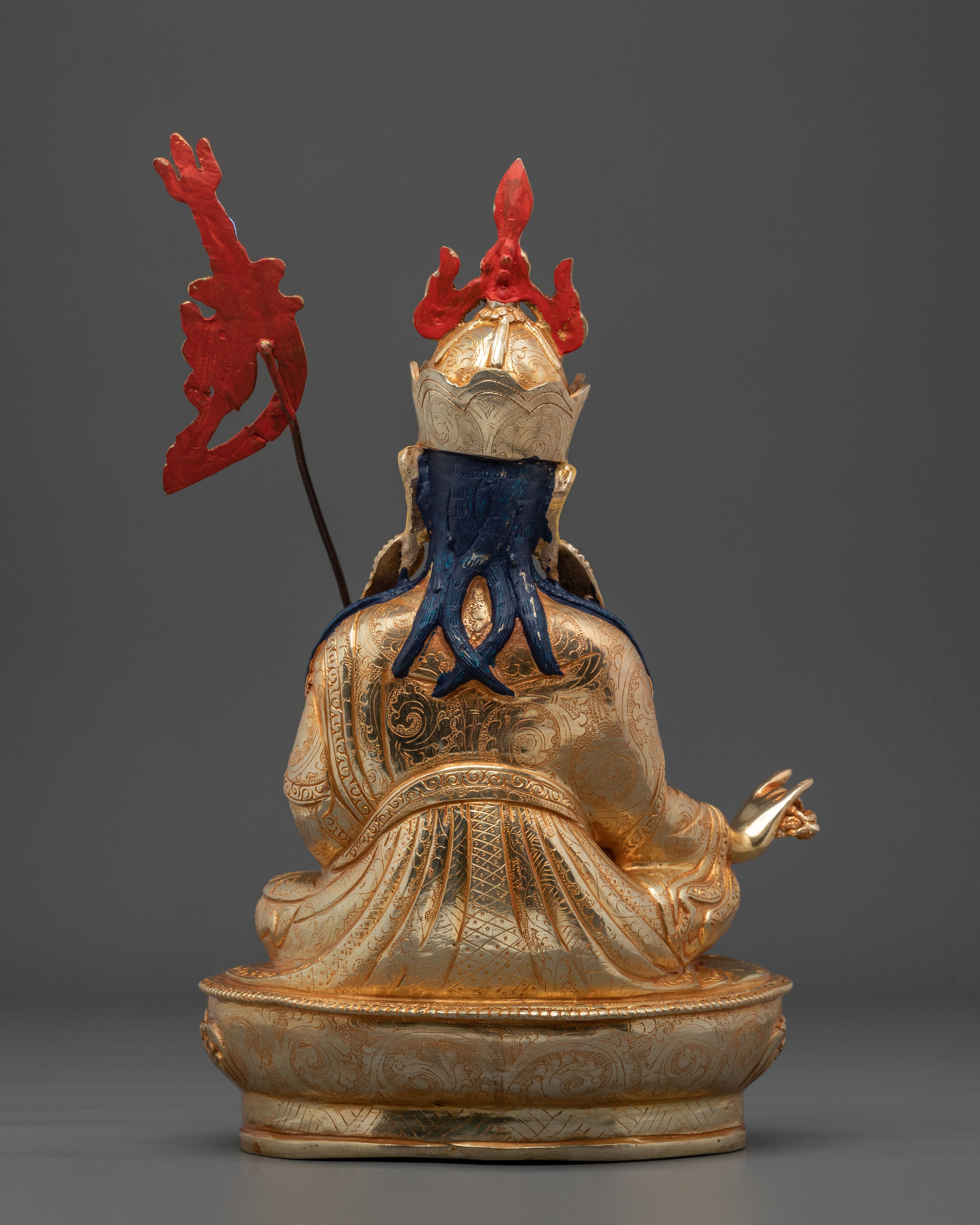 Guru Rinpoche Sacred Statue | Tibetan Buddhist Guru Figurine
