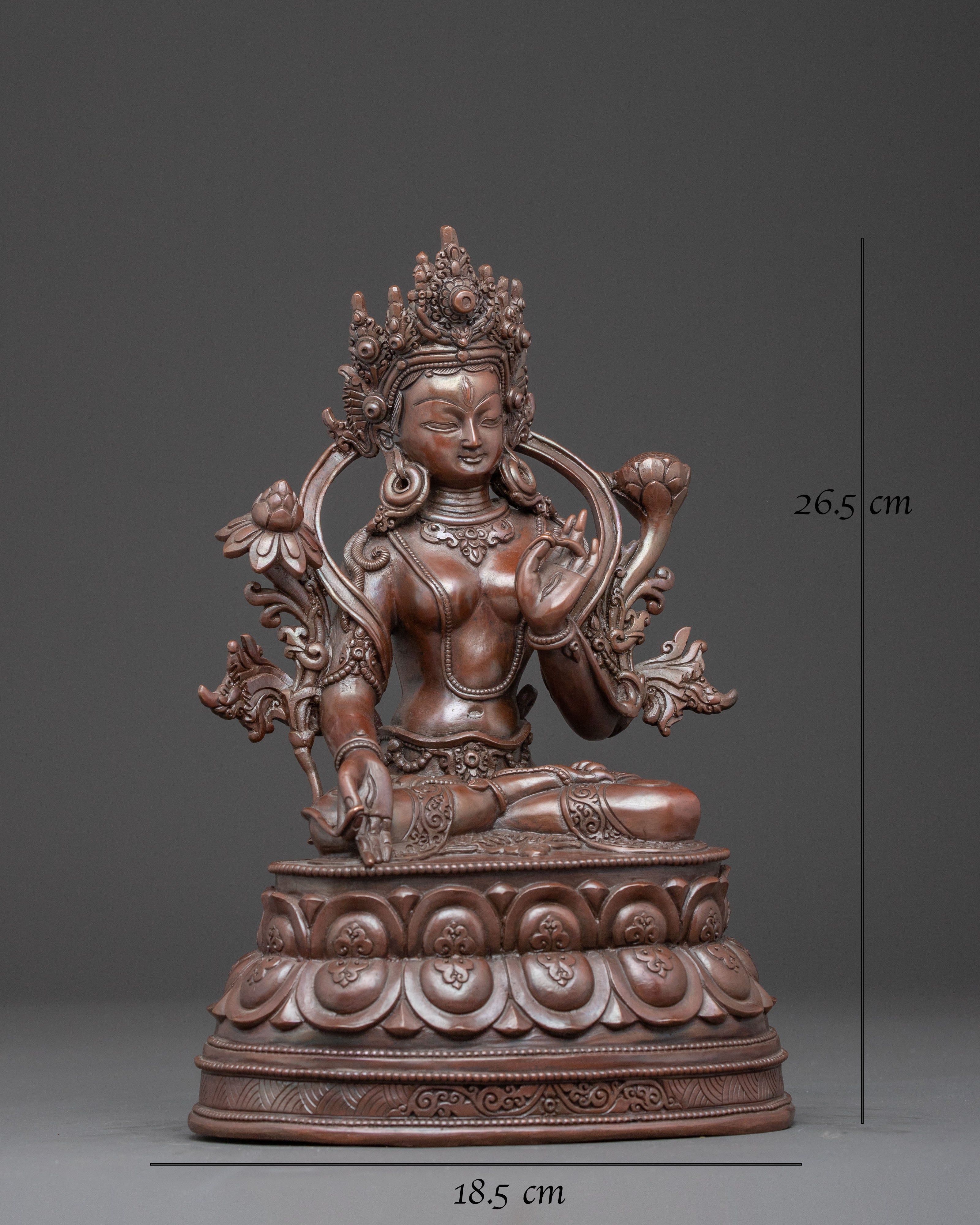 White Tara Handmade Sculpture