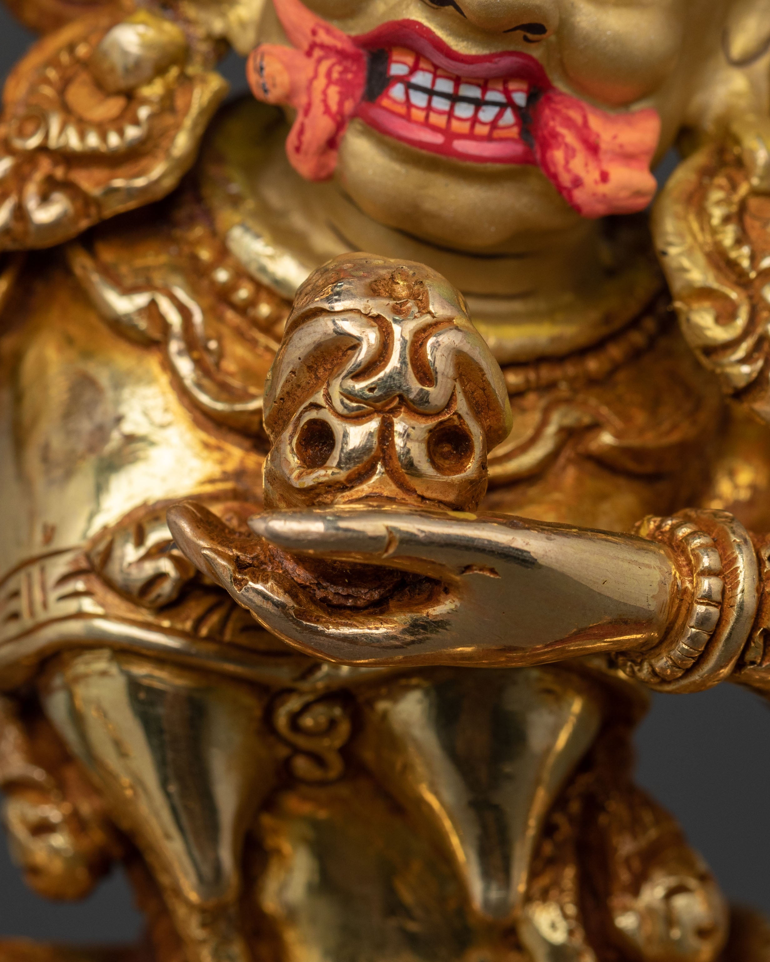 Palden Lhamo Sacred Sculpture | | Fierce Protector Goddess of Tibetan Buddhism