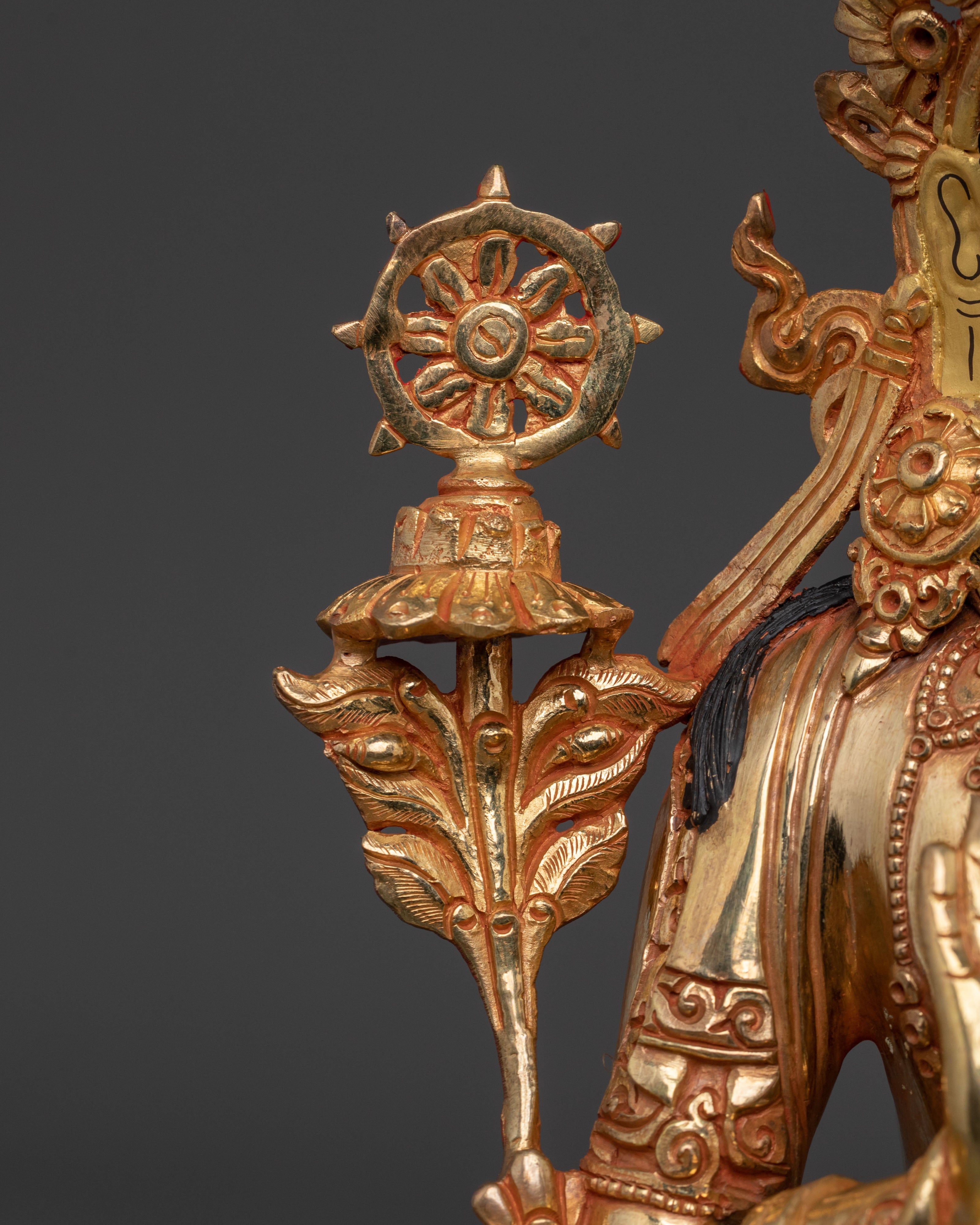 Maitreya Buddha Sculpture | Tibetan Buddhist Figurine