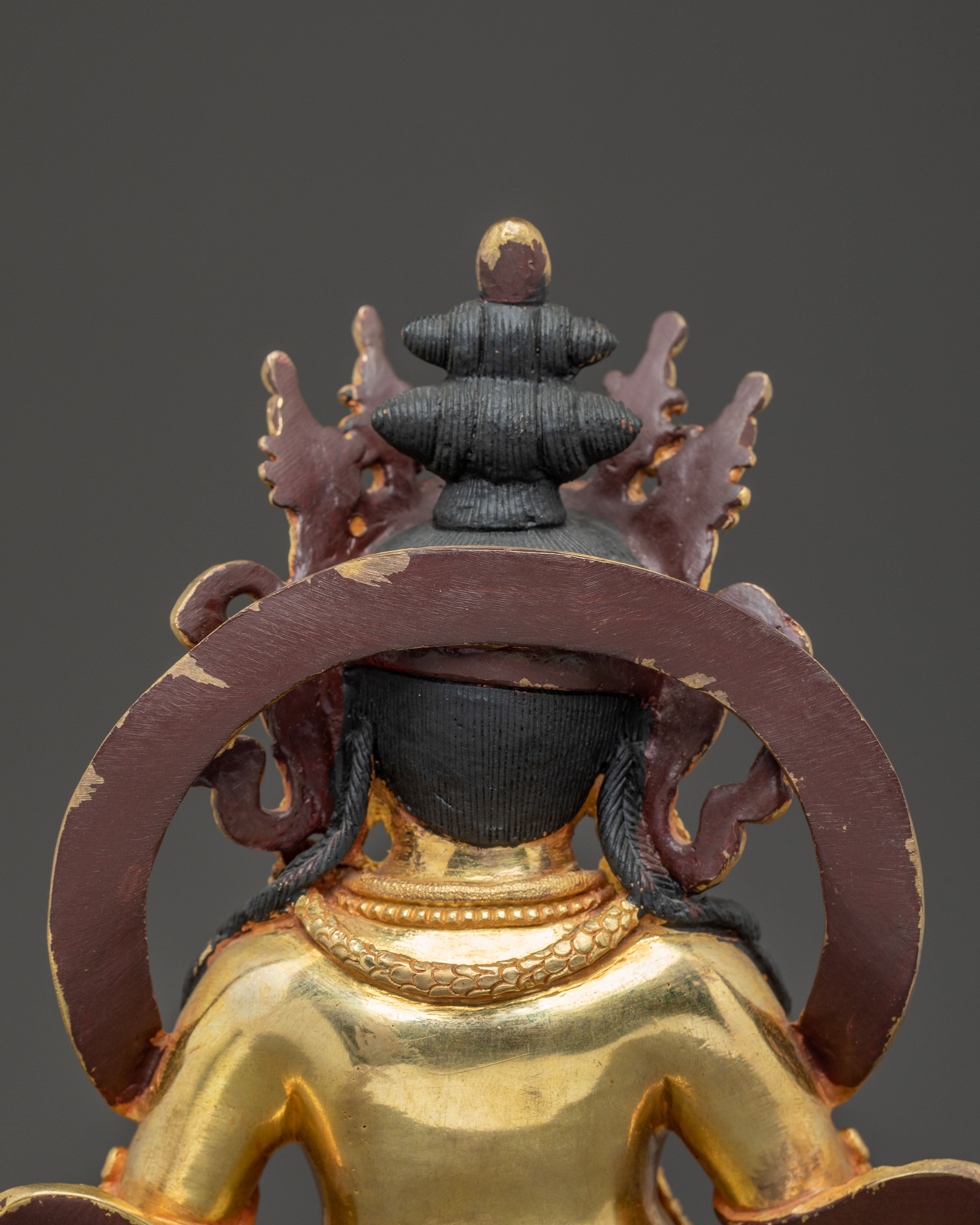 Handcrafted Wealth Icon Dzambhala Statue | Prosperity Deity