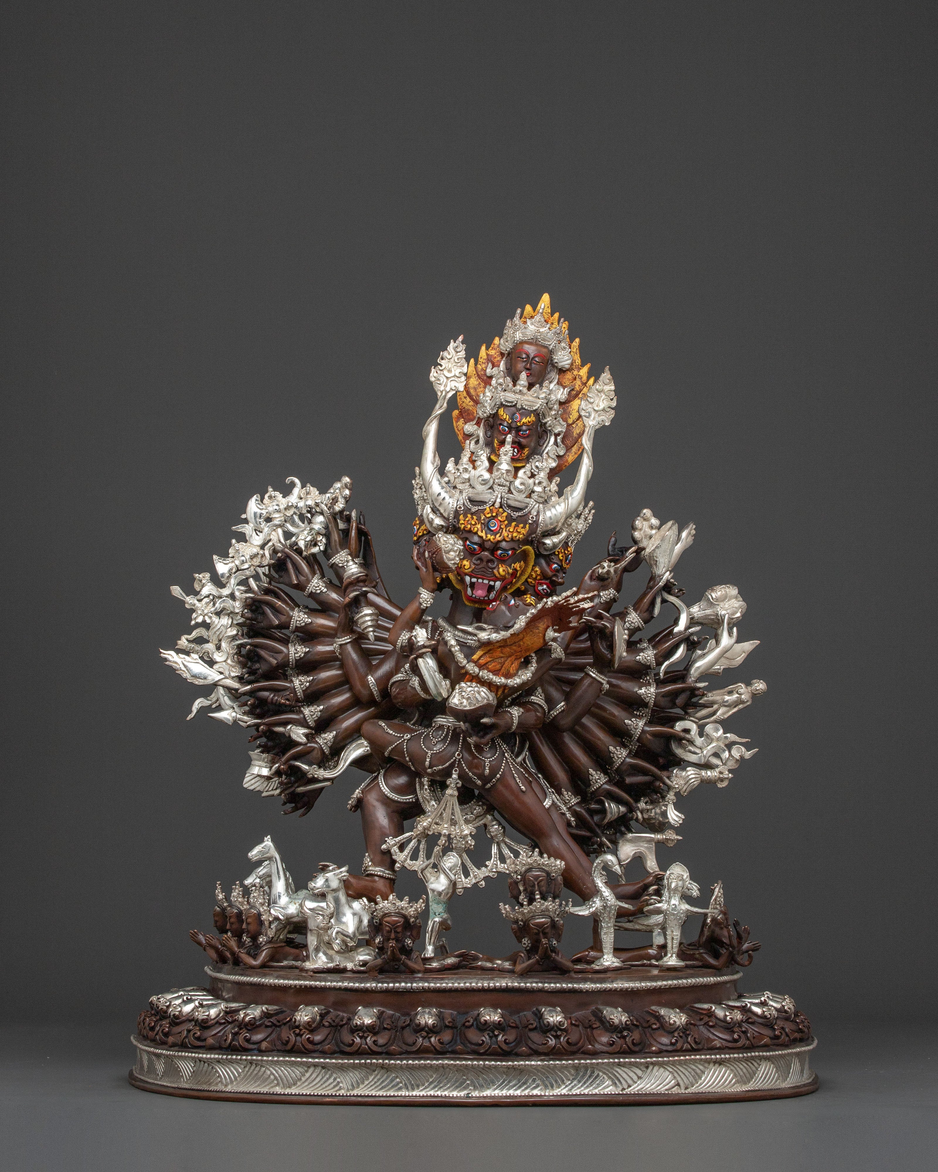 Yamantaka Wrathful Statue | Altar Decor