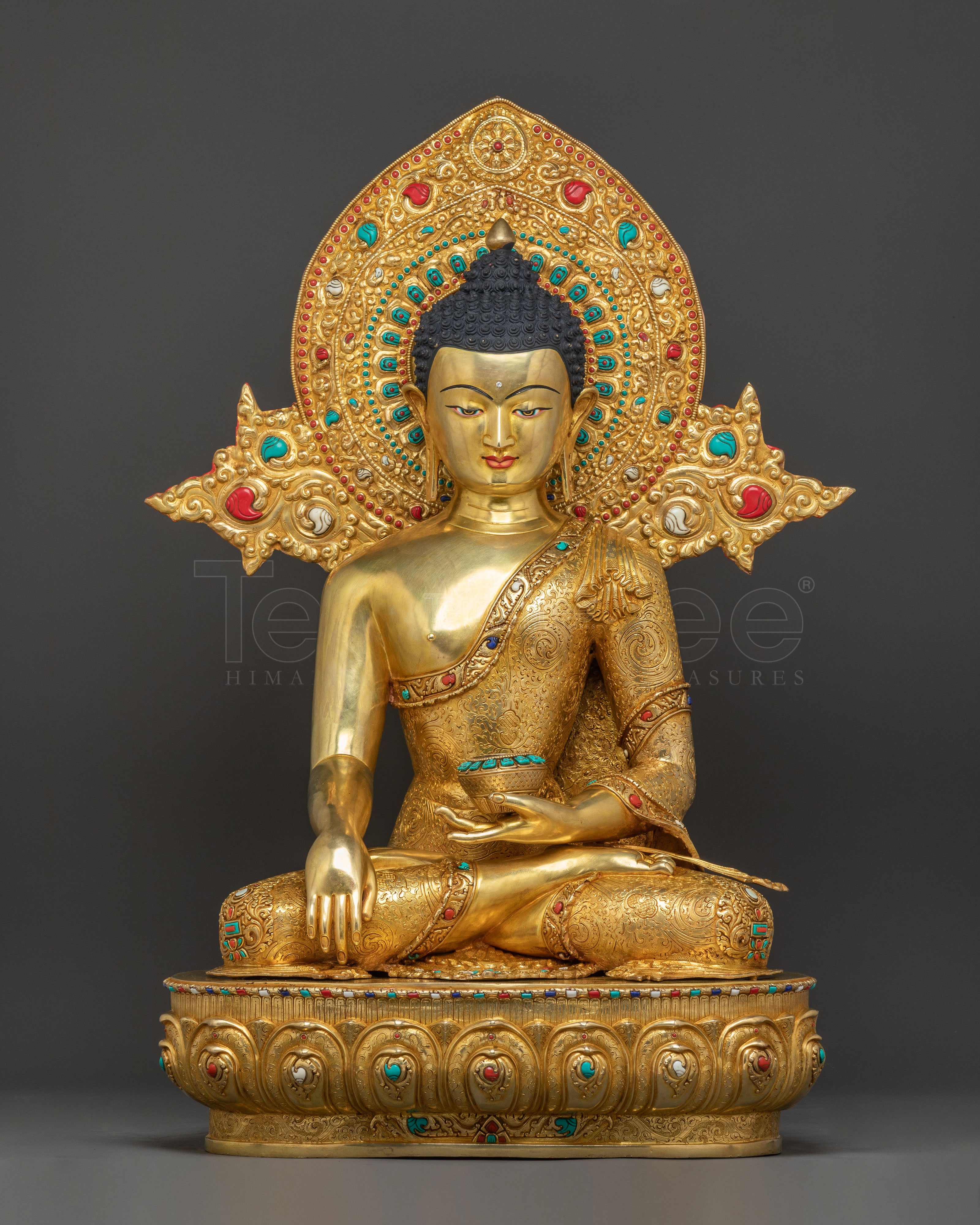 Shakyamuni Buddha Blessing Statue
