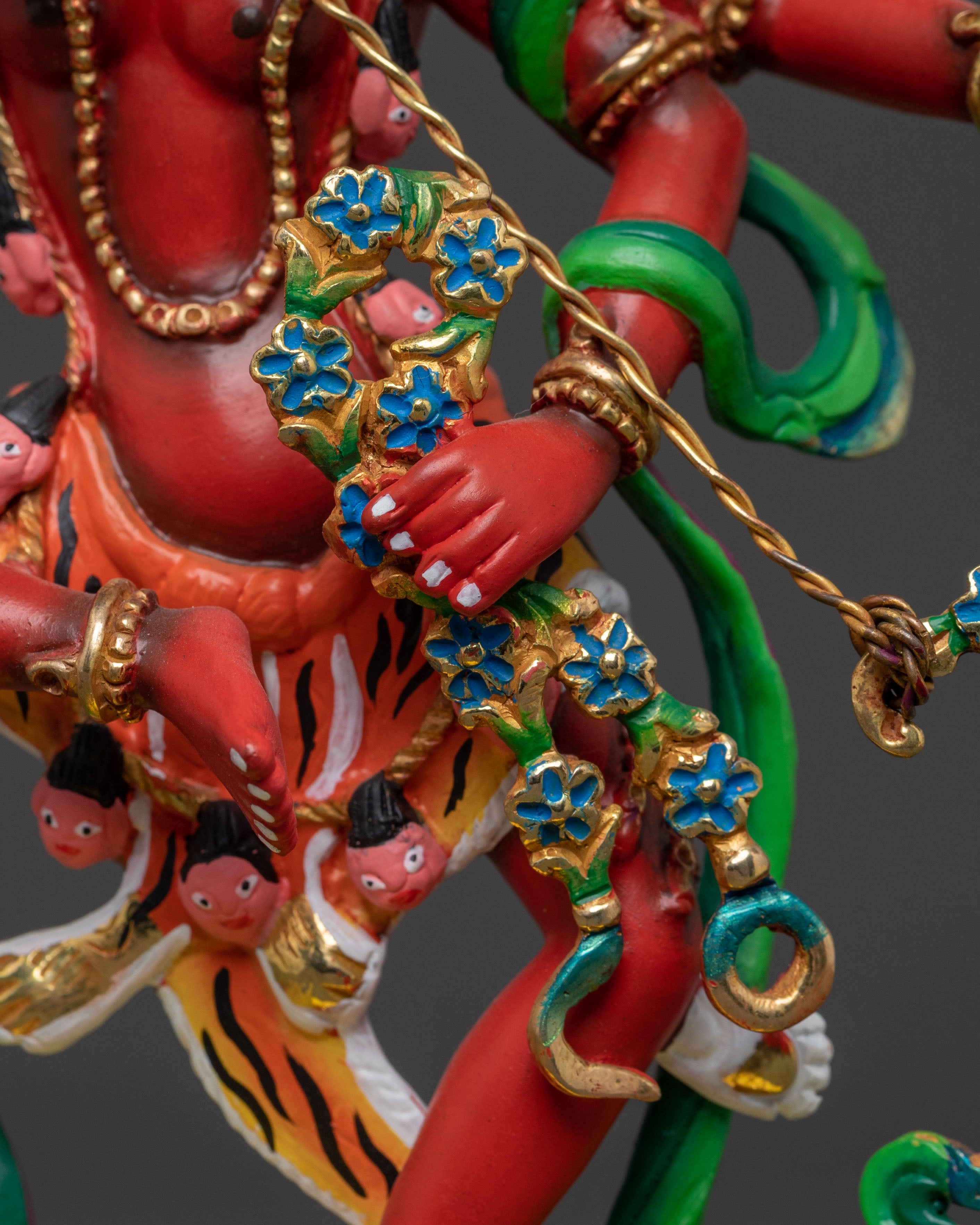 Wrathful Kurukulla Buddhist Statue | Spiritual Icon
