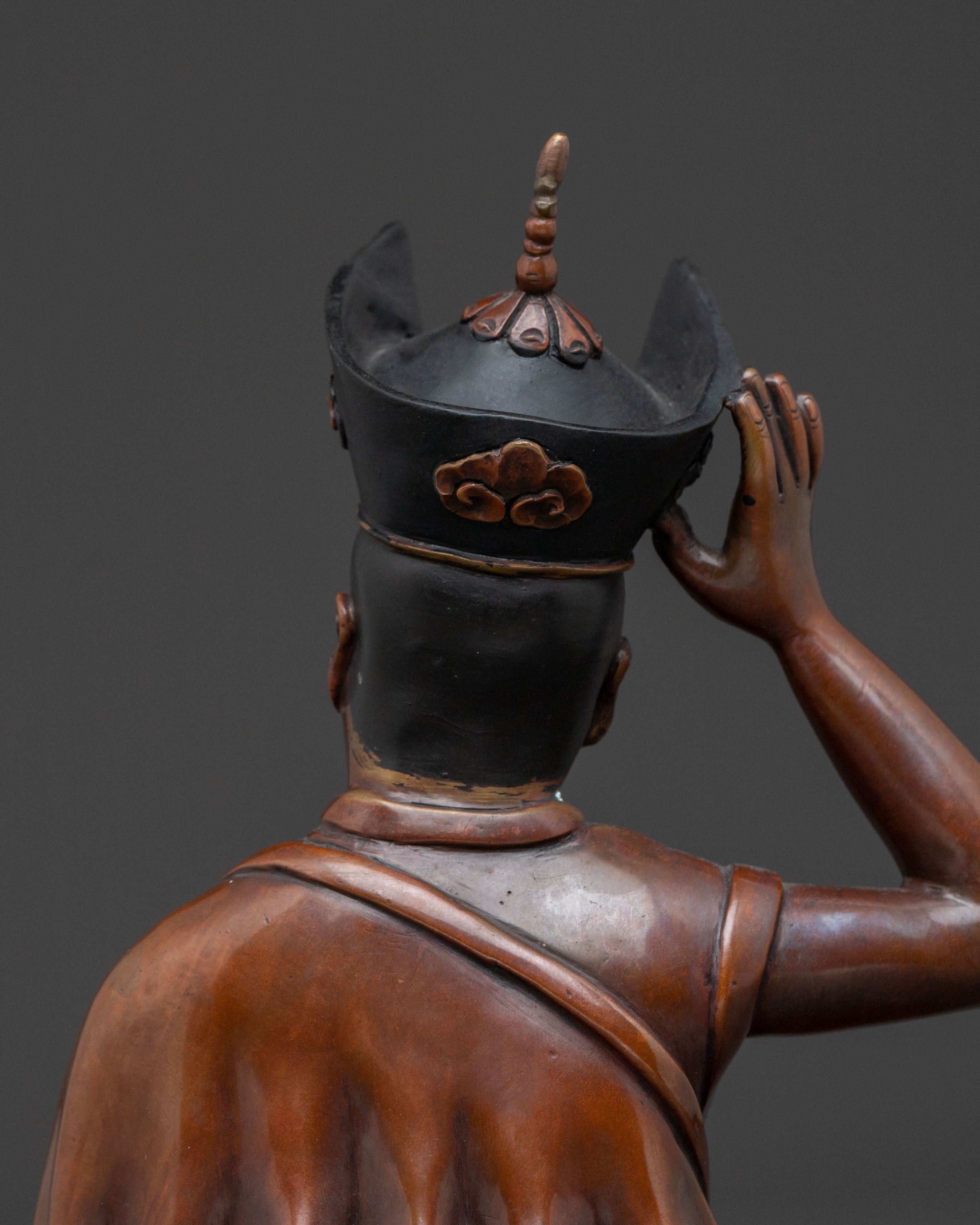 Karmapa Sacred Copper Statue | Spiritual Head