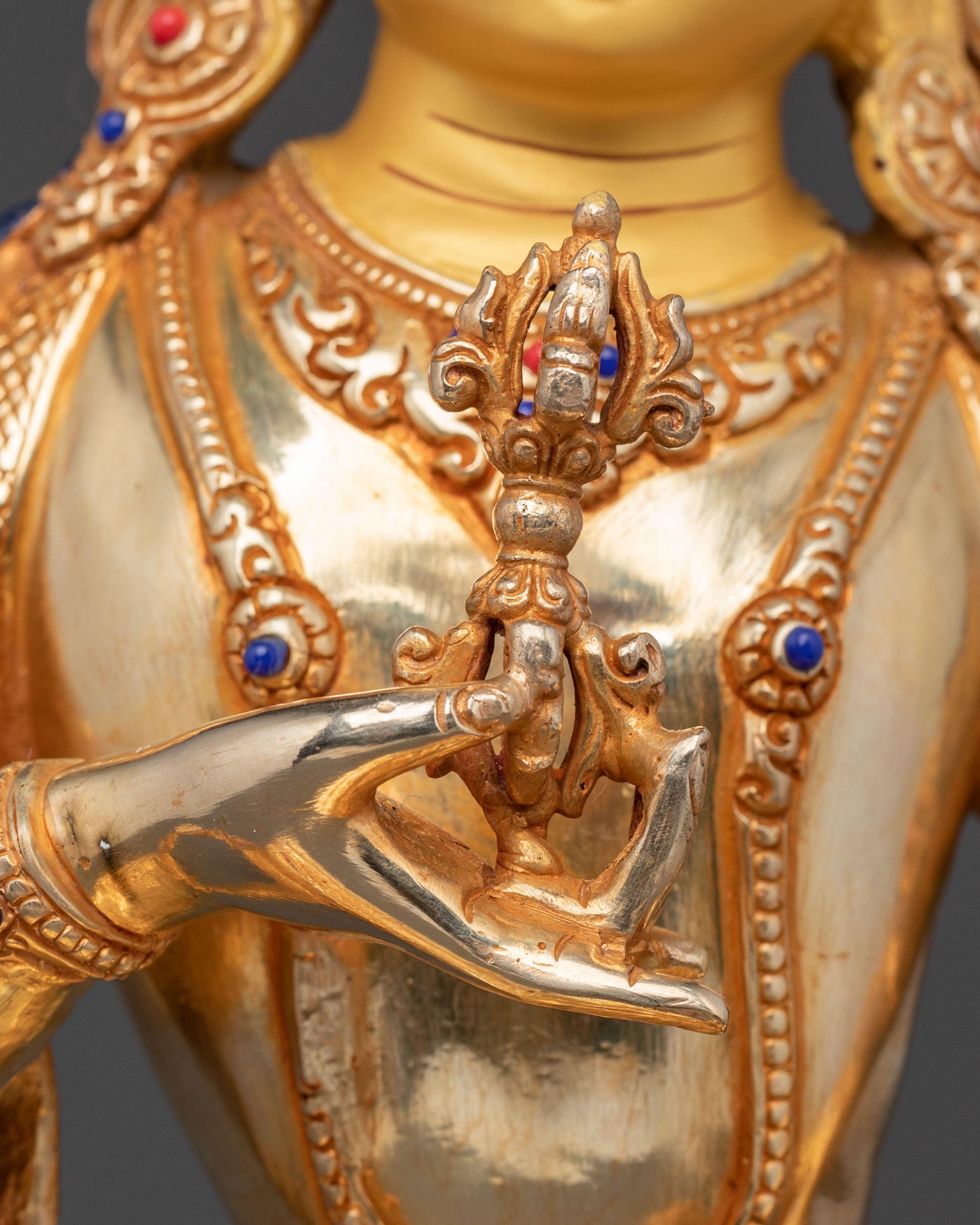 Vajrasattva Spiritual Statue: Buddha of Cleansing Karma