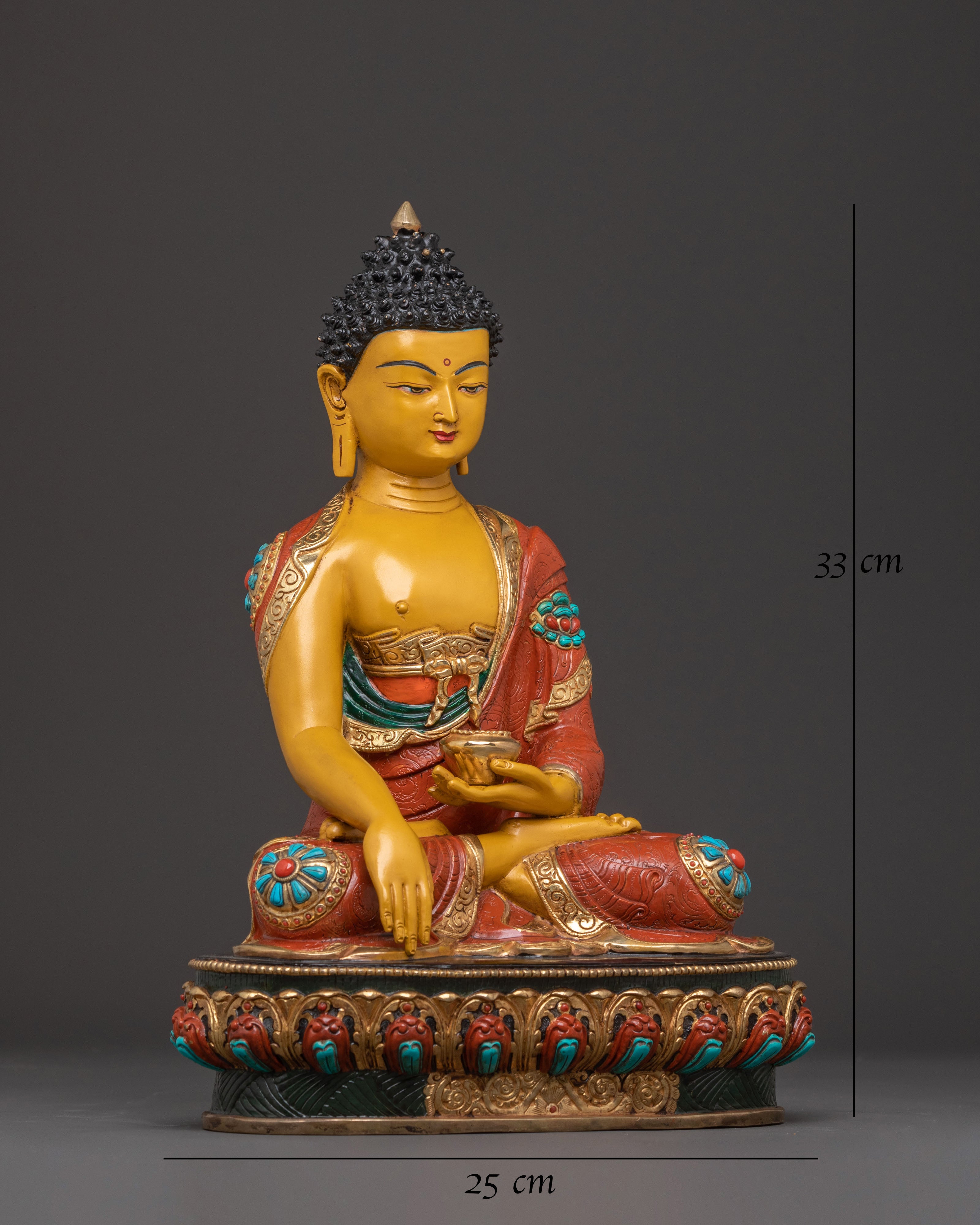 Shakyamuni Buddha Handcrafted Meditation Statue