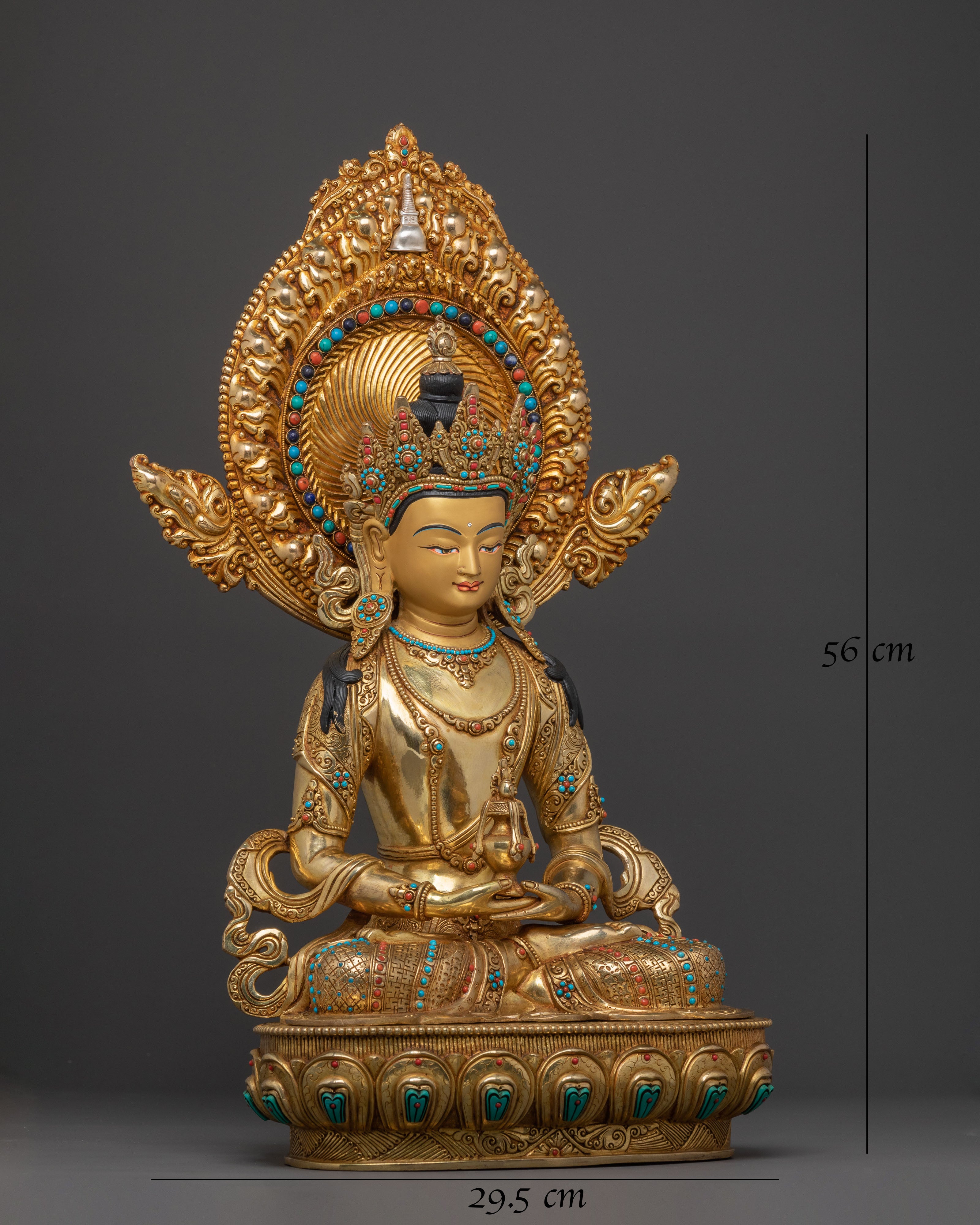 Amitayus Spiritual Statue | Prosperity Buddha