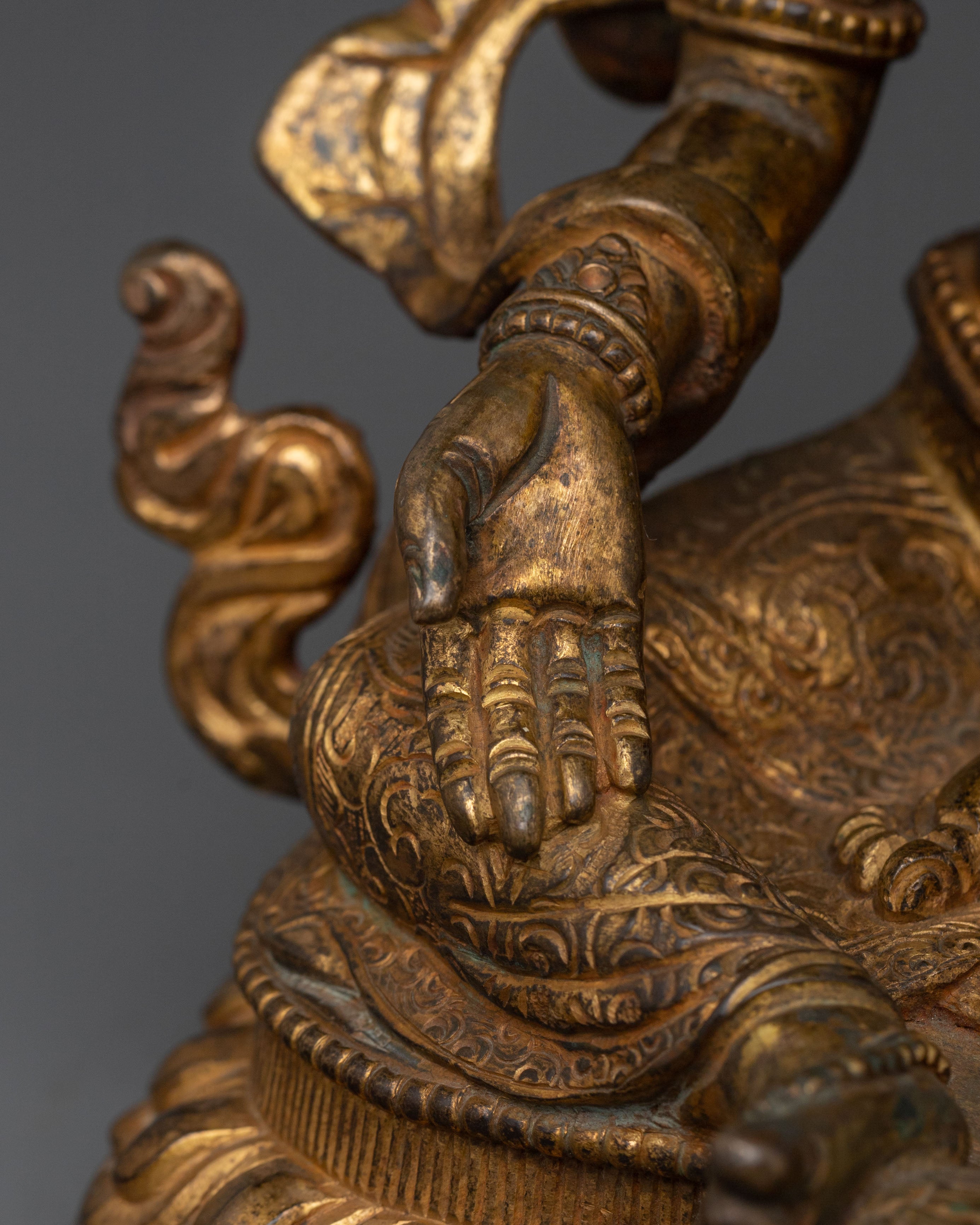 Hindu Devi Laxmi Sacred Sculpture: Sacred Home Decor