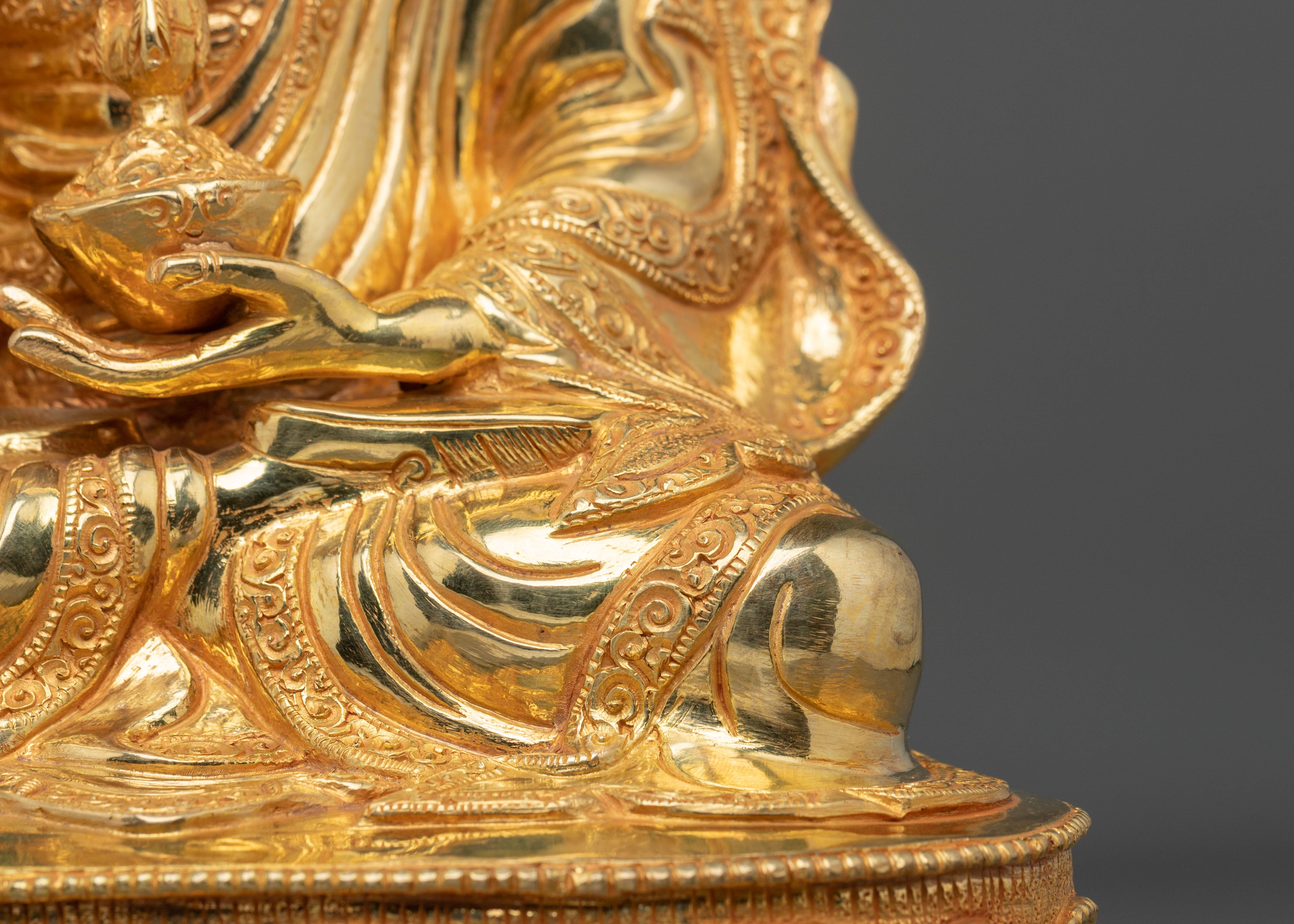 Tibetan Buddhist Master Guru Tsokye Dorje Statue