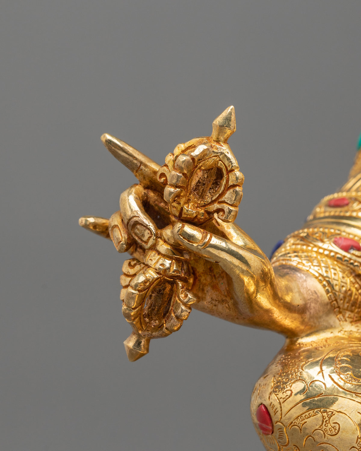 Padmasambhava Statue | Gemstone-Adorned Sculpture