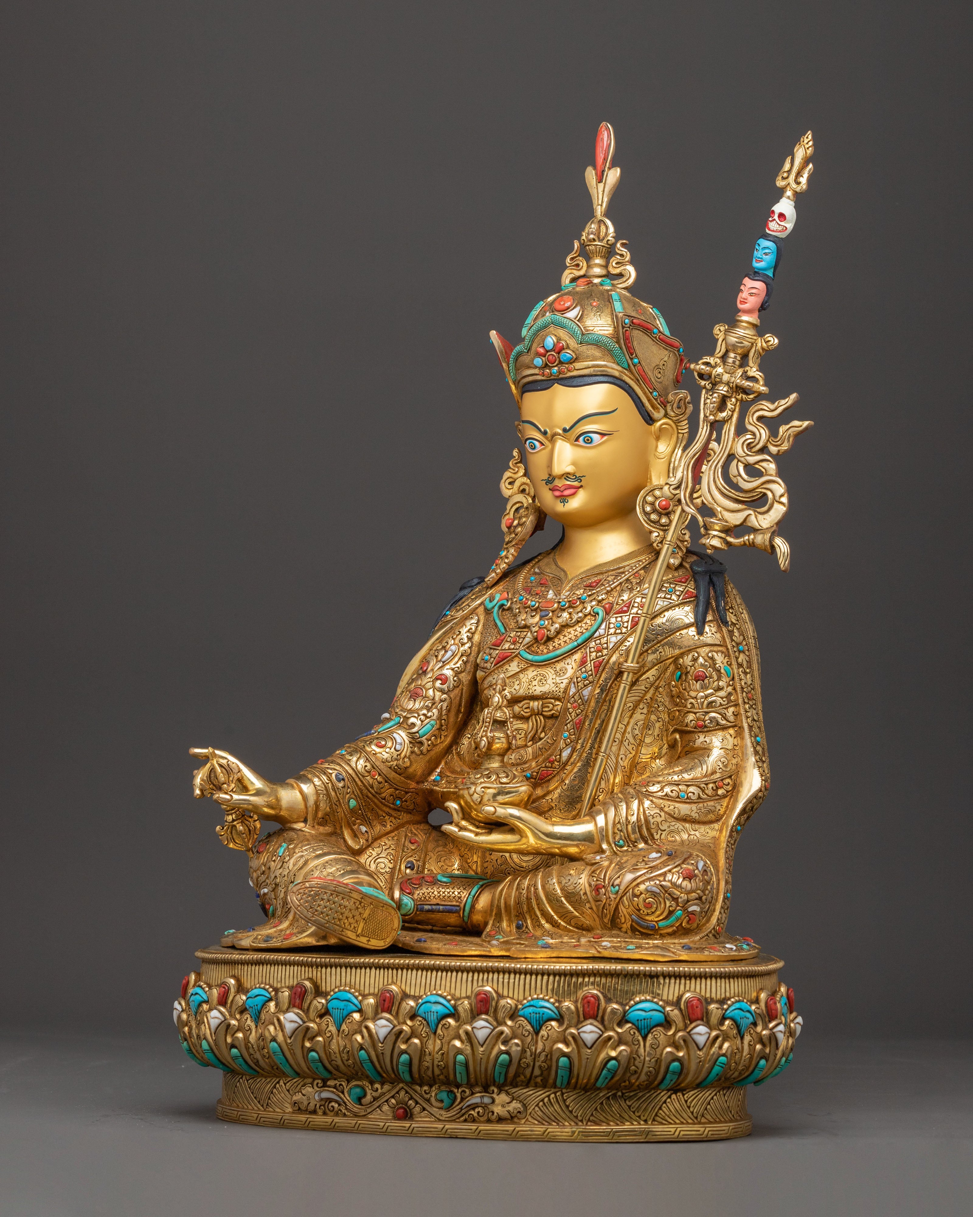 Guru Rinpoche Statue : Lotus Master