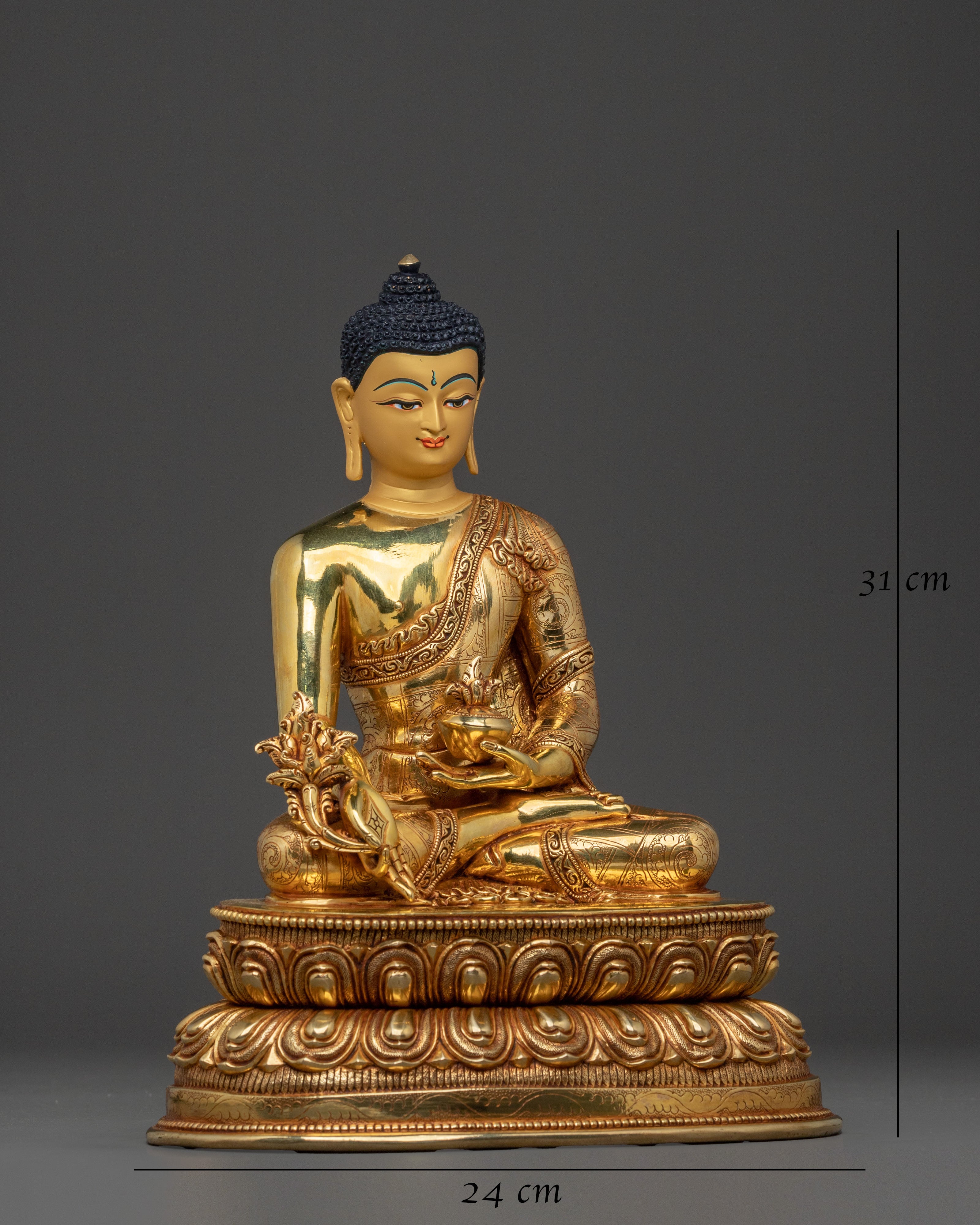 Medicine Buddha Statue | Healing Deity