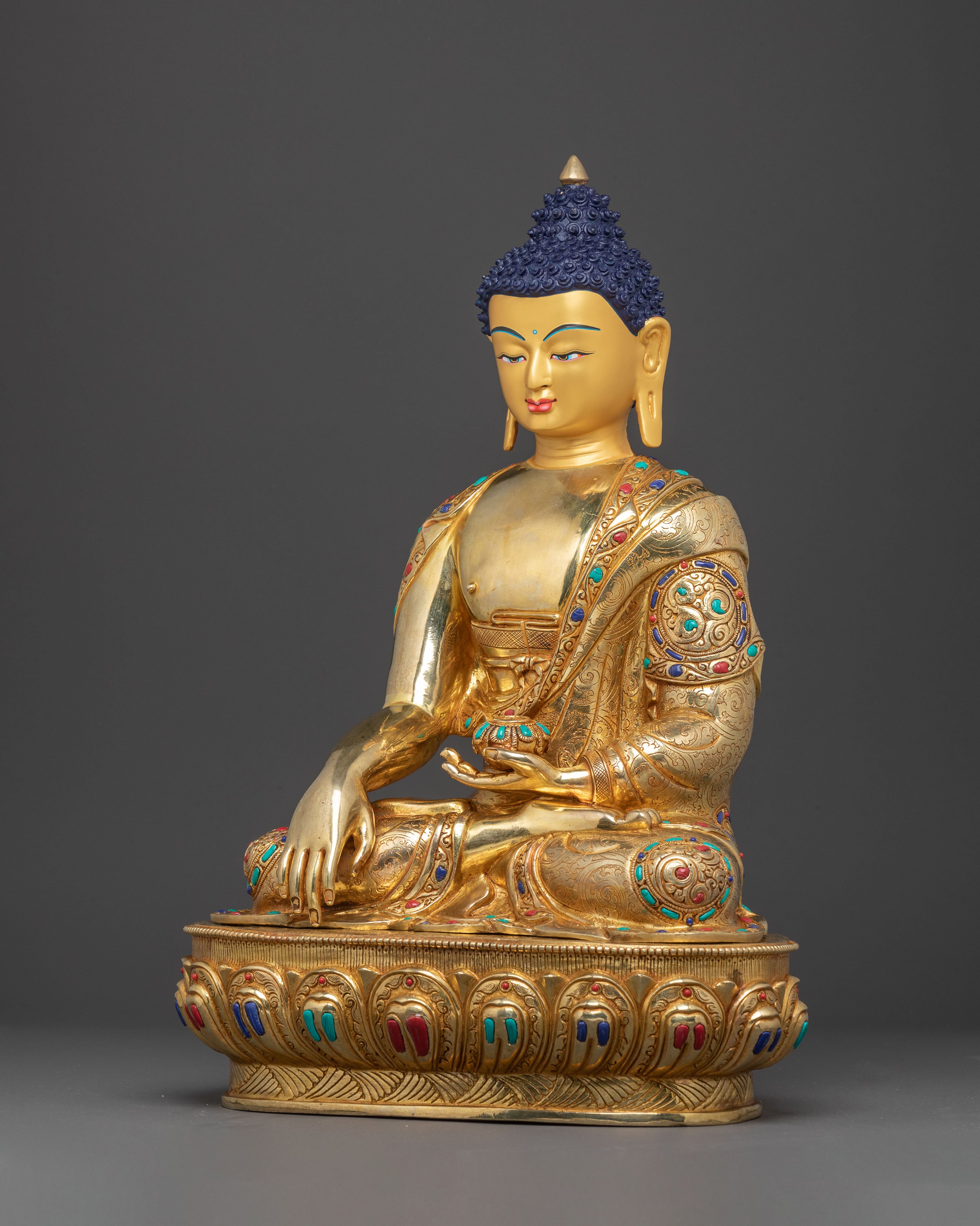 Gautama Buddha Copper Statue: Founder of Buddhism